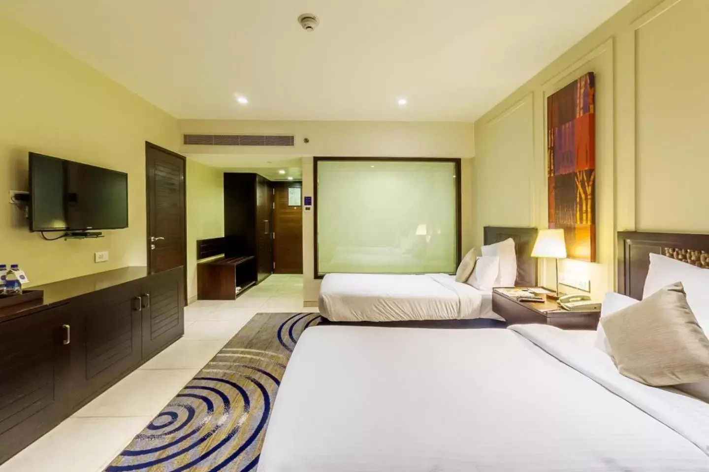 Photo of the whole room, Bed in Novotel Imagicaa Khopoli