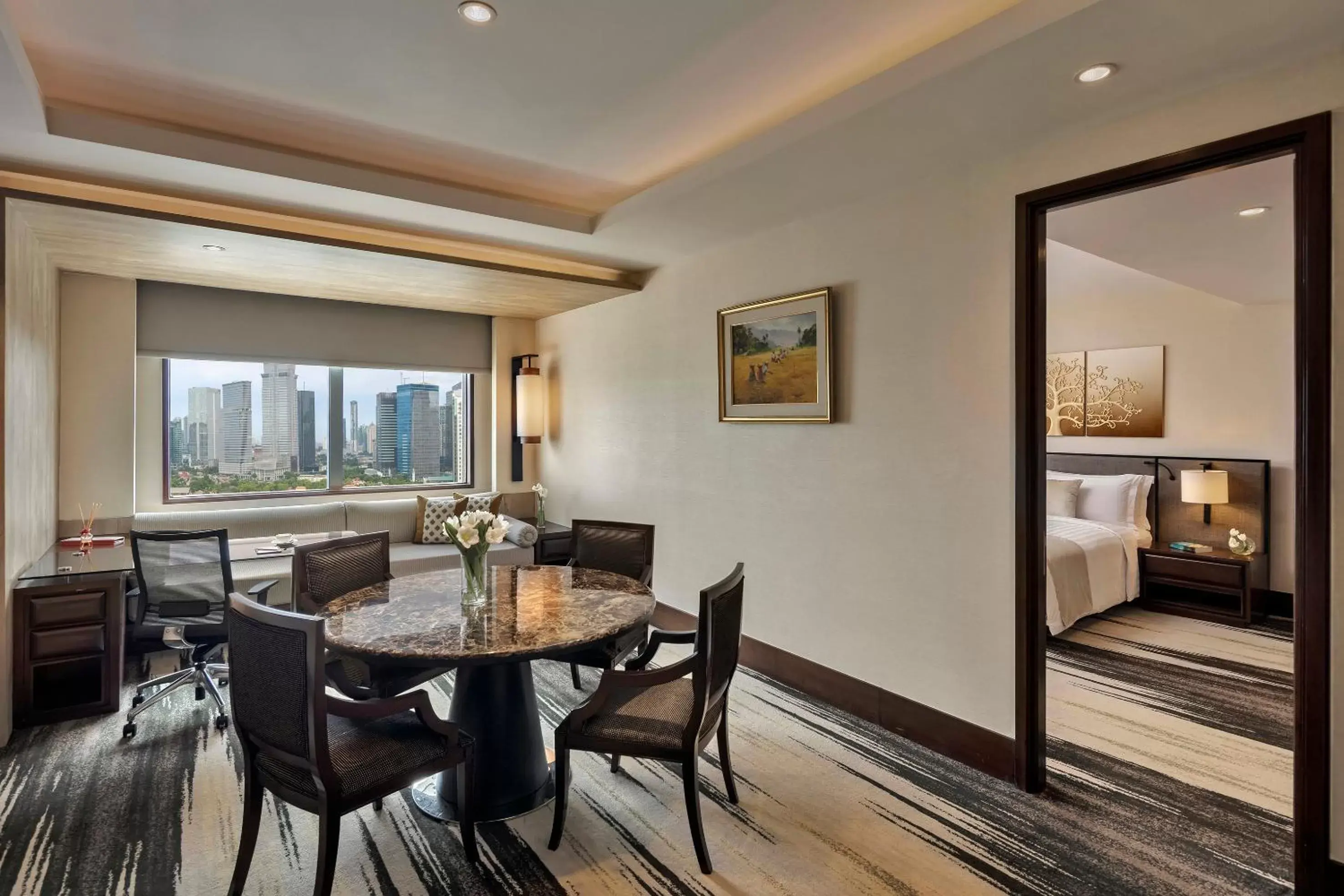 Dining Area in Gran Melia Jakarta