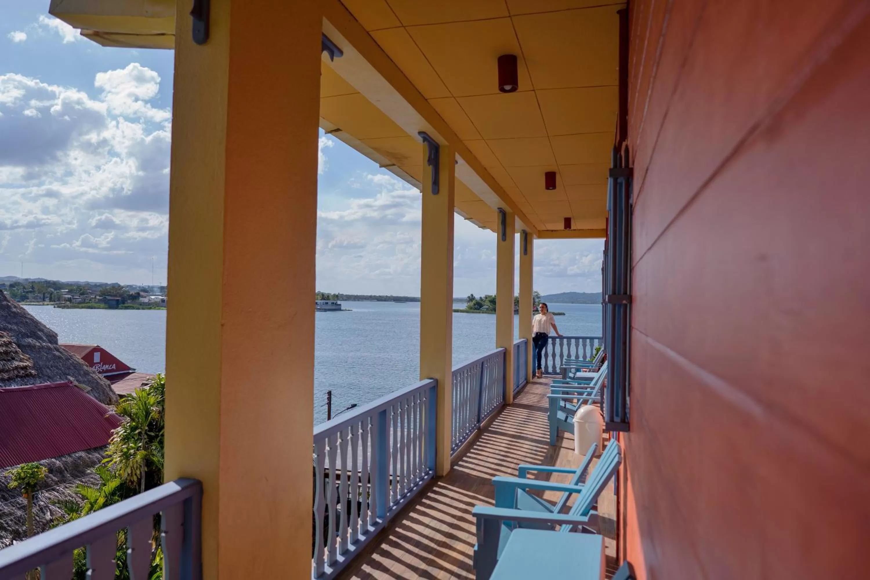 Lake view in Hotel Casona de La Isla