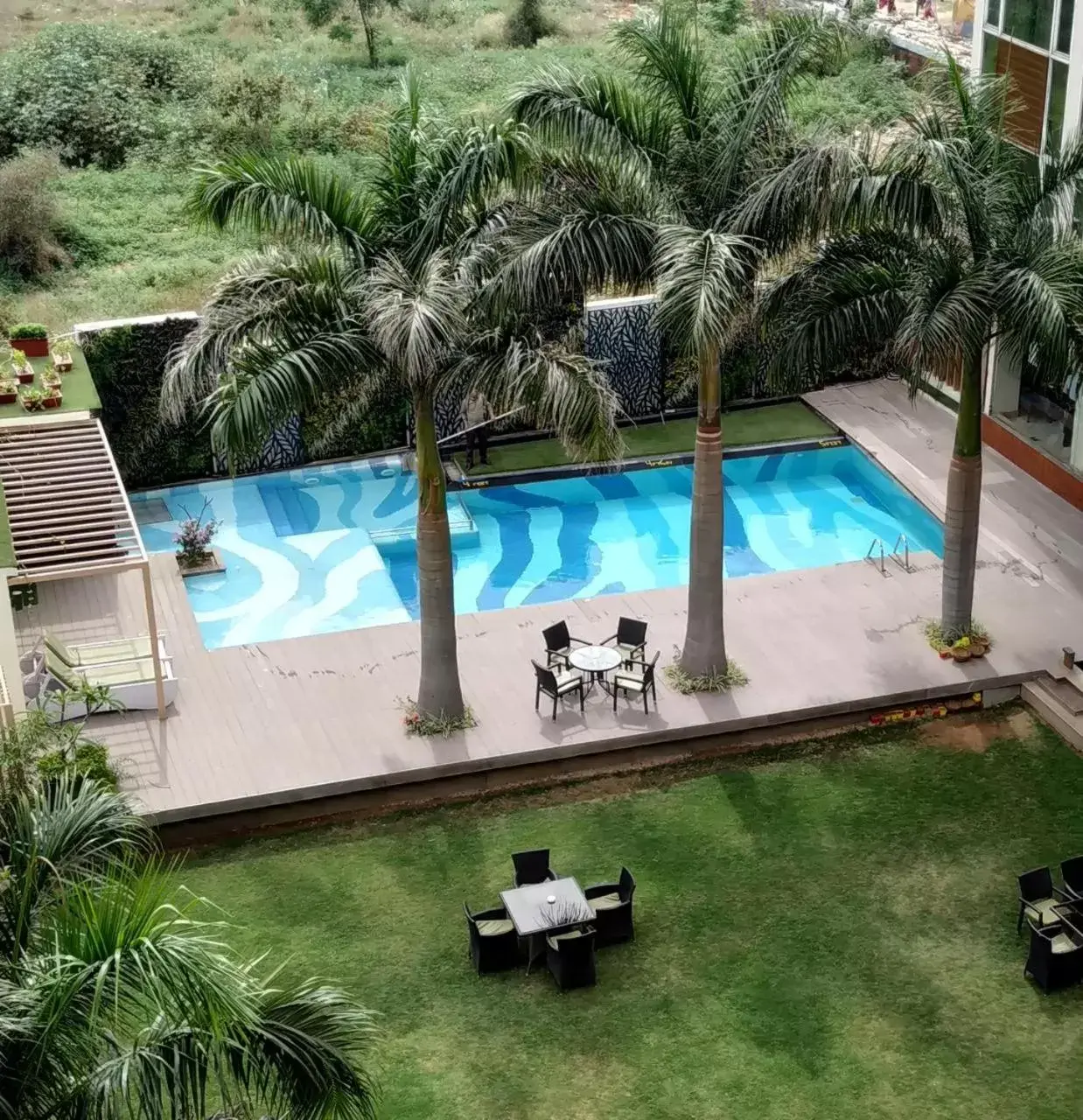 Garden view, Pool View in Country Inn & Suites By Radisson Jammu