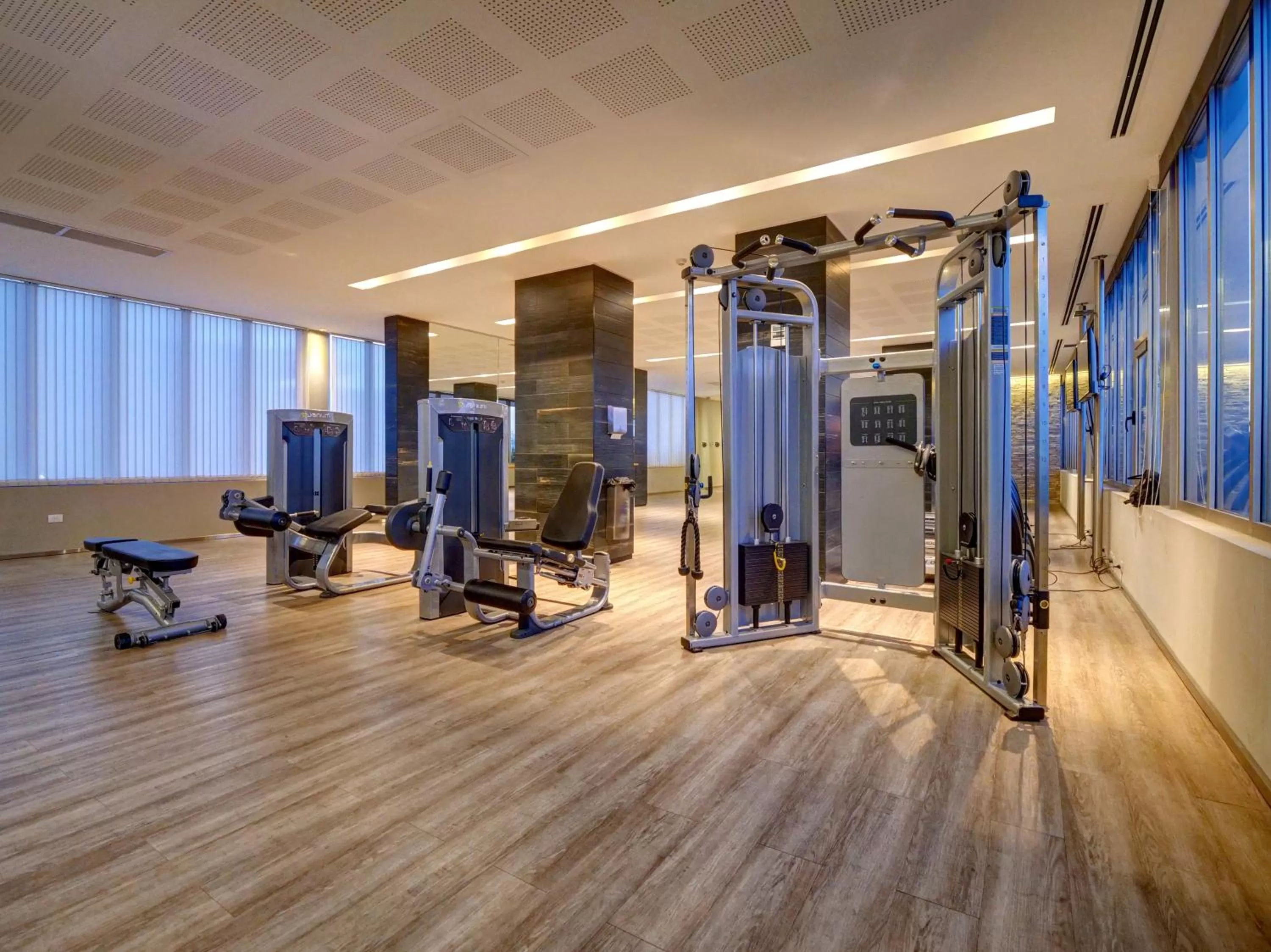 Fitness centre/facilities in Nido at Quartier Dorrego
