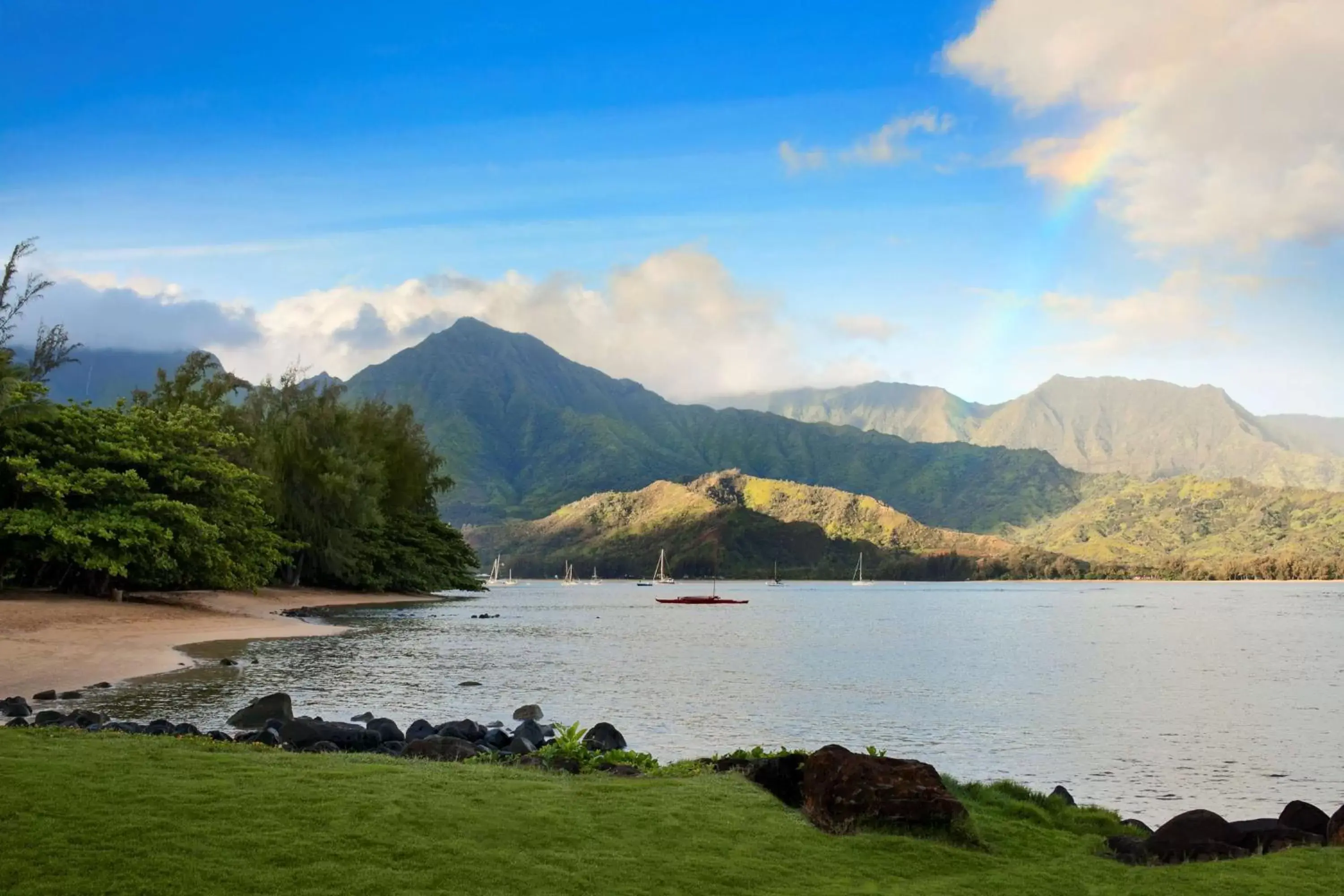 On site in 1 Hotel Hanalei Bay