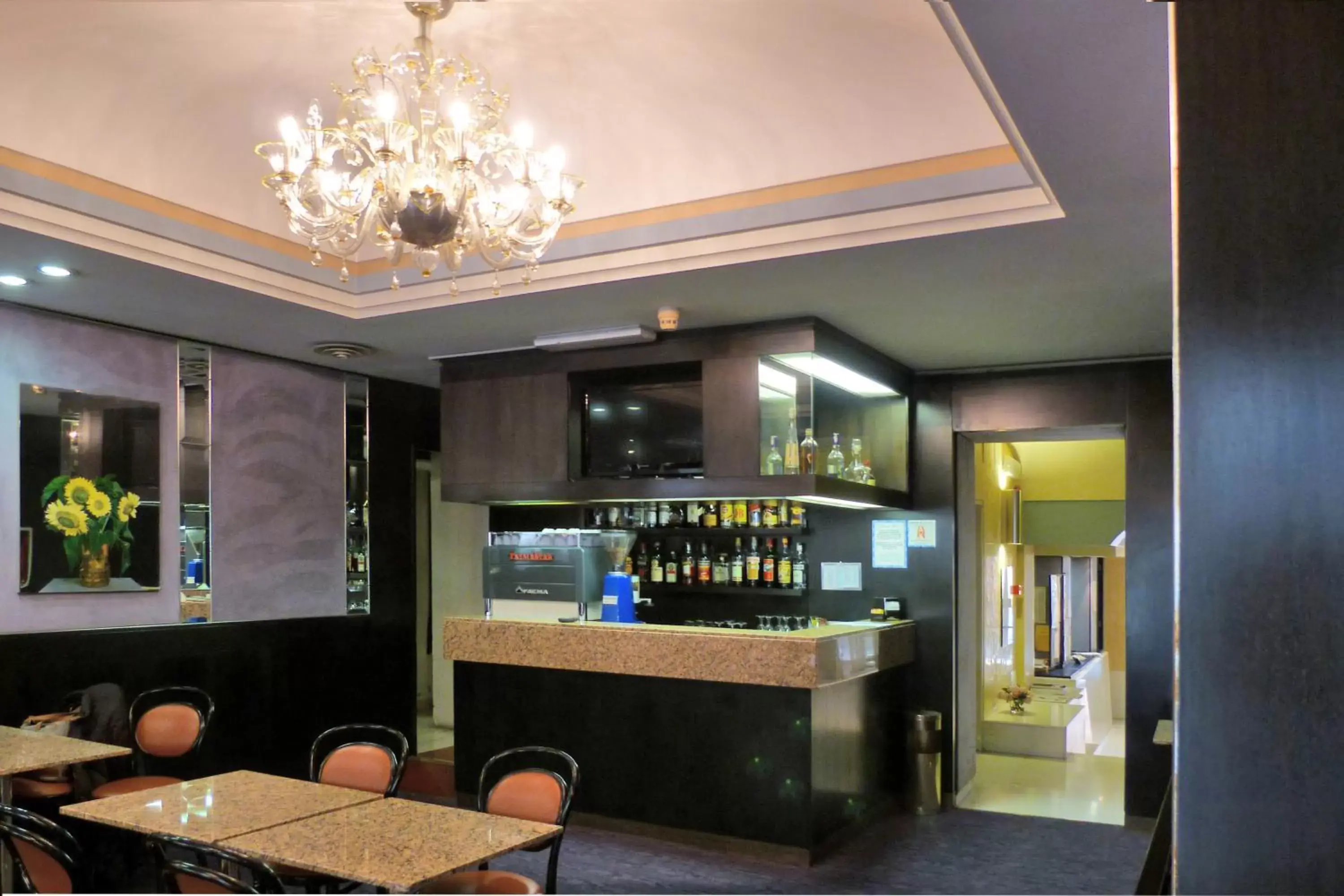 Lounge or bar in Hotel Centrale Byron Lounge or bar in Hotel Centrale Byron