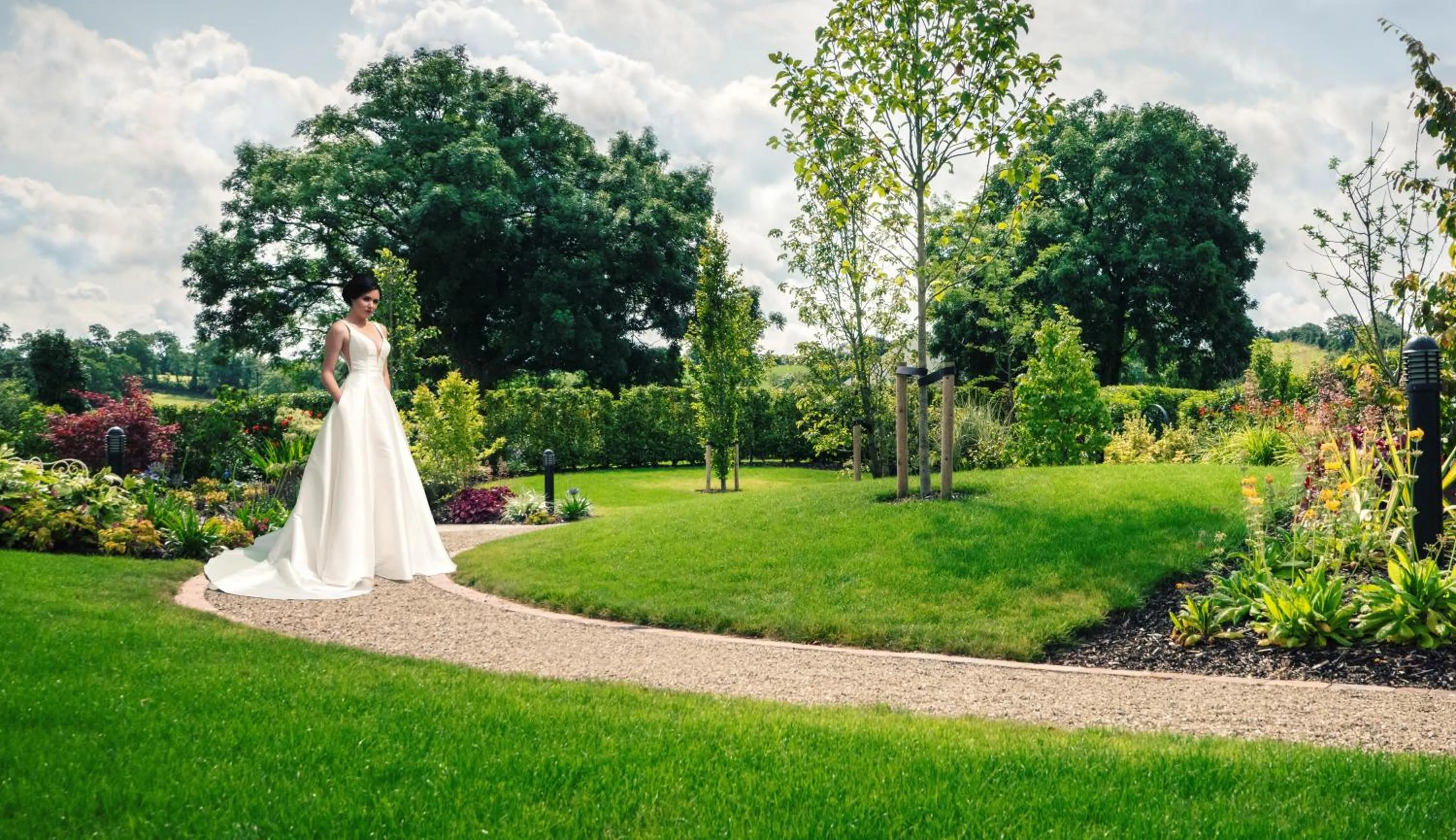 Garden in Cavan Crystal Hotel