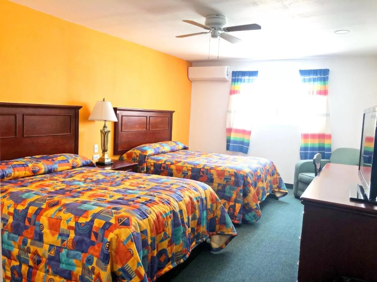 Bed in Hotel Paquime