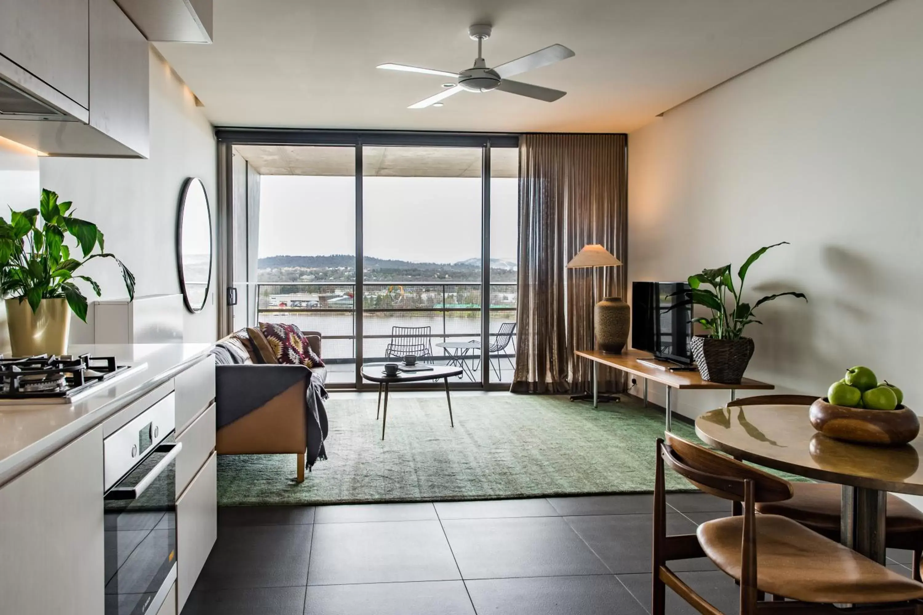 Natural landscape in Nishi Apartments Eco Living by Ovolo