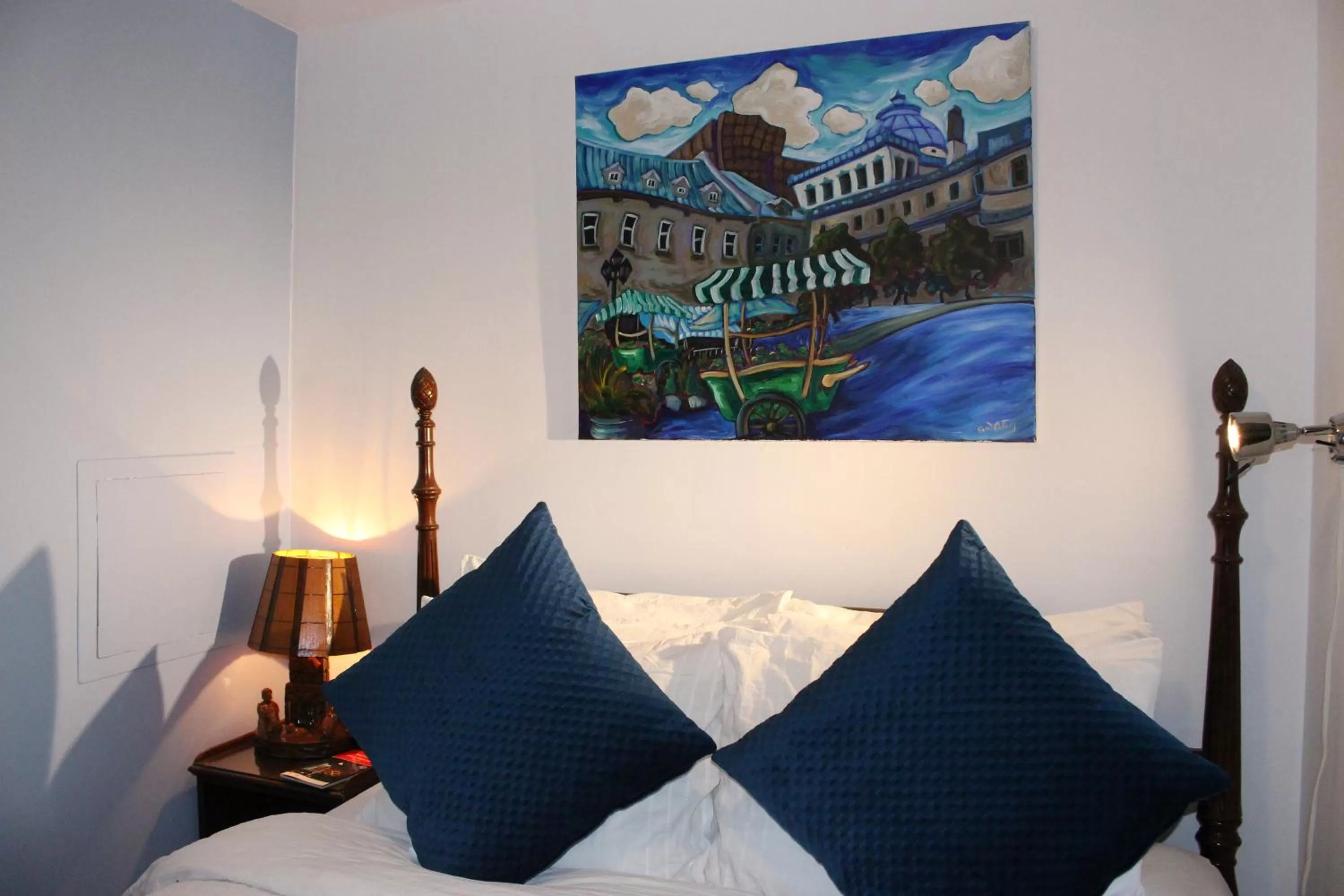 Bed in La Loggia Art B&B