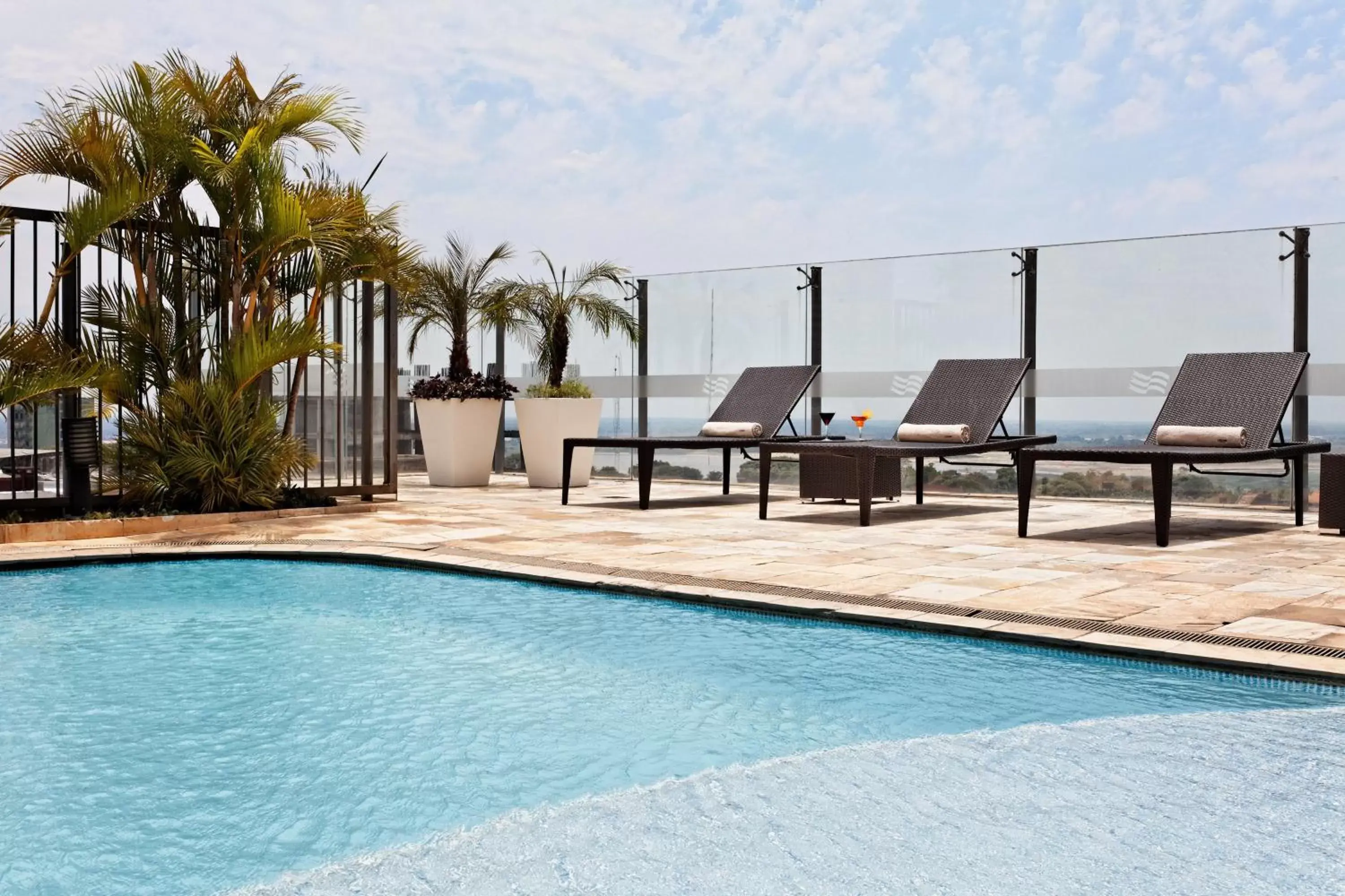 Swimming Pool in Crowne Plaza Asunción, an IHG Hotel