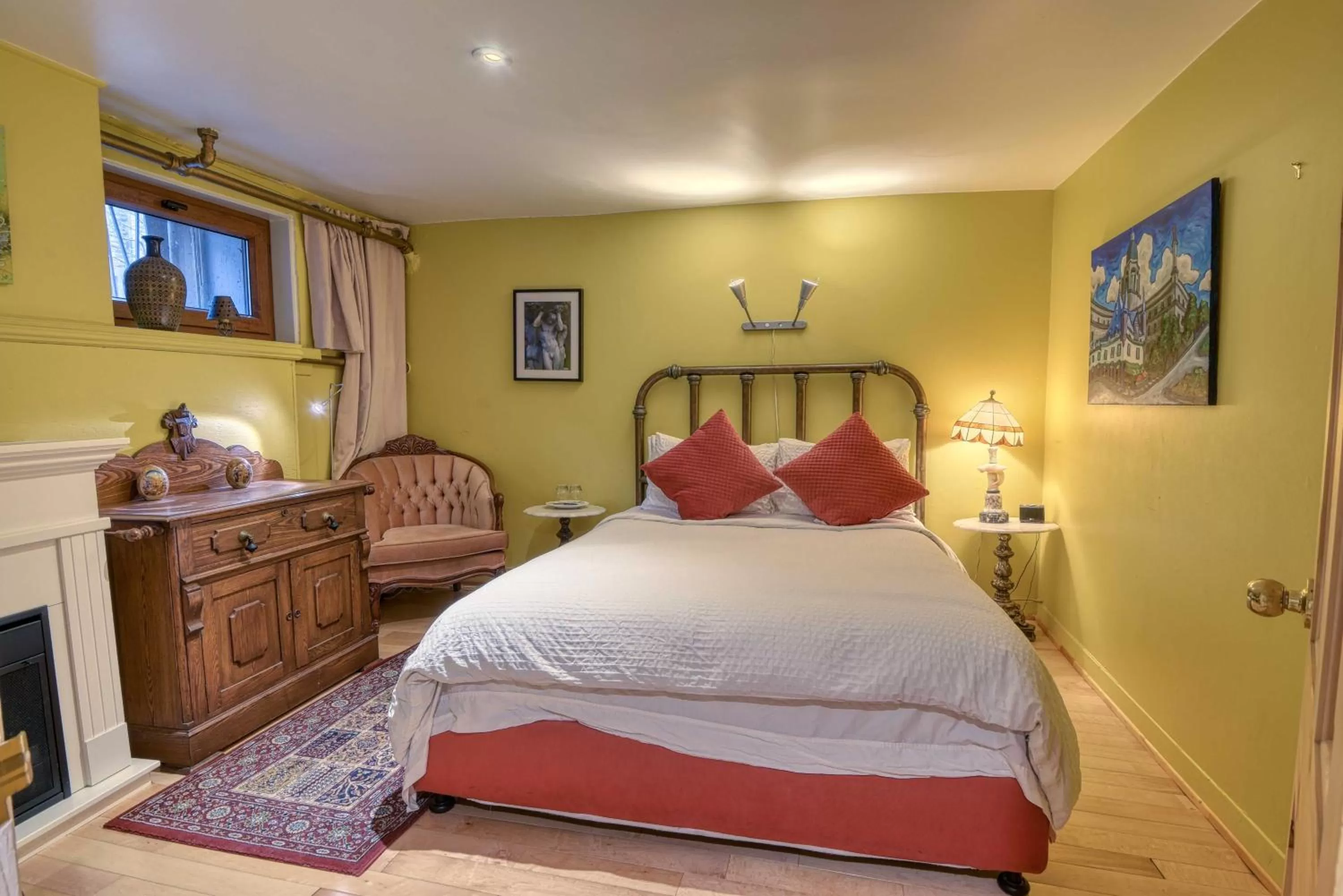 Bed in La Loggia Art B&B