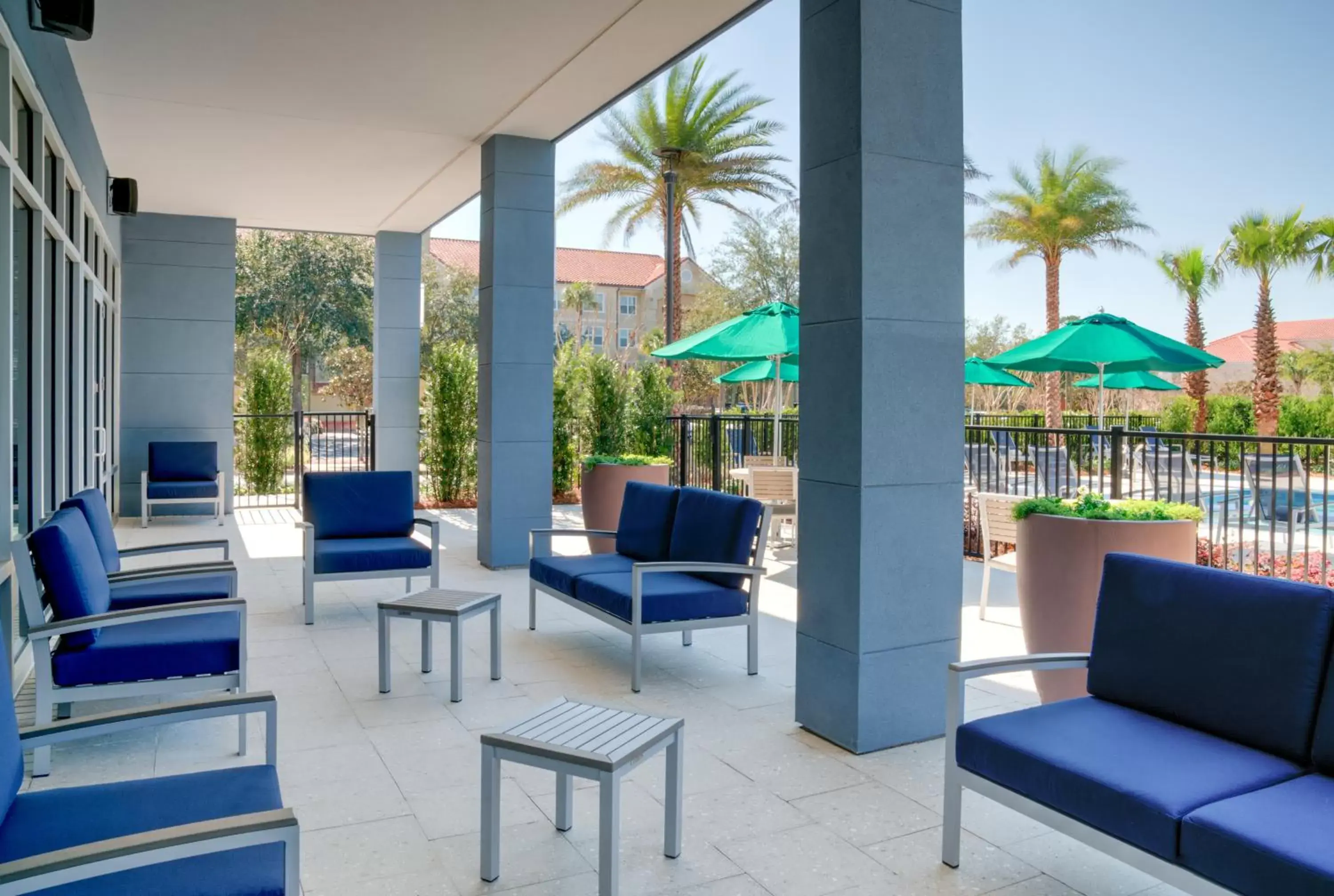 Patio in Hyatt Place Sandestin at Grand Blvd