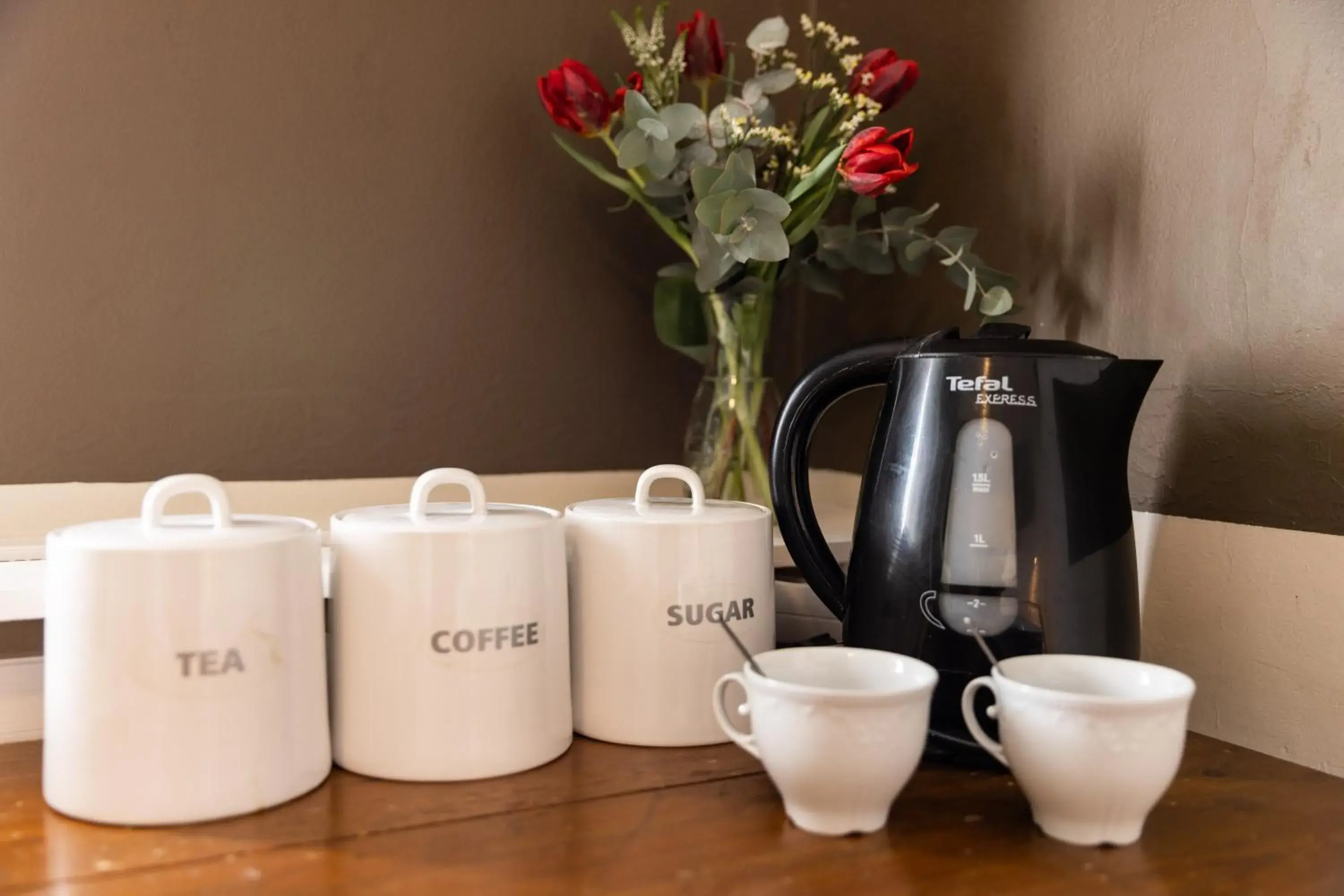 Coffee/Tea Facilities in Sir Toby's Hostel