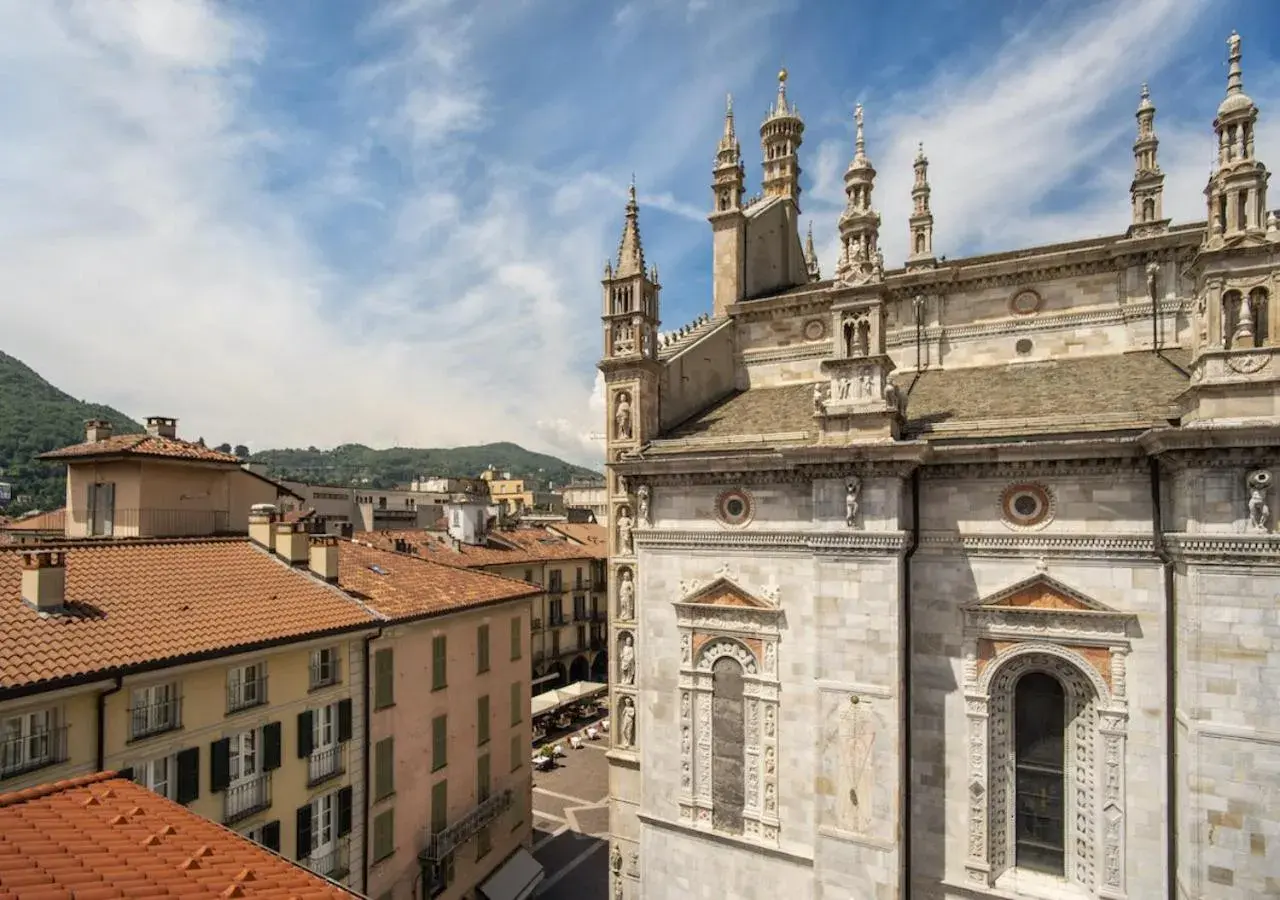 View (from property/room) in DBH - Boutique Hotel Lake Como