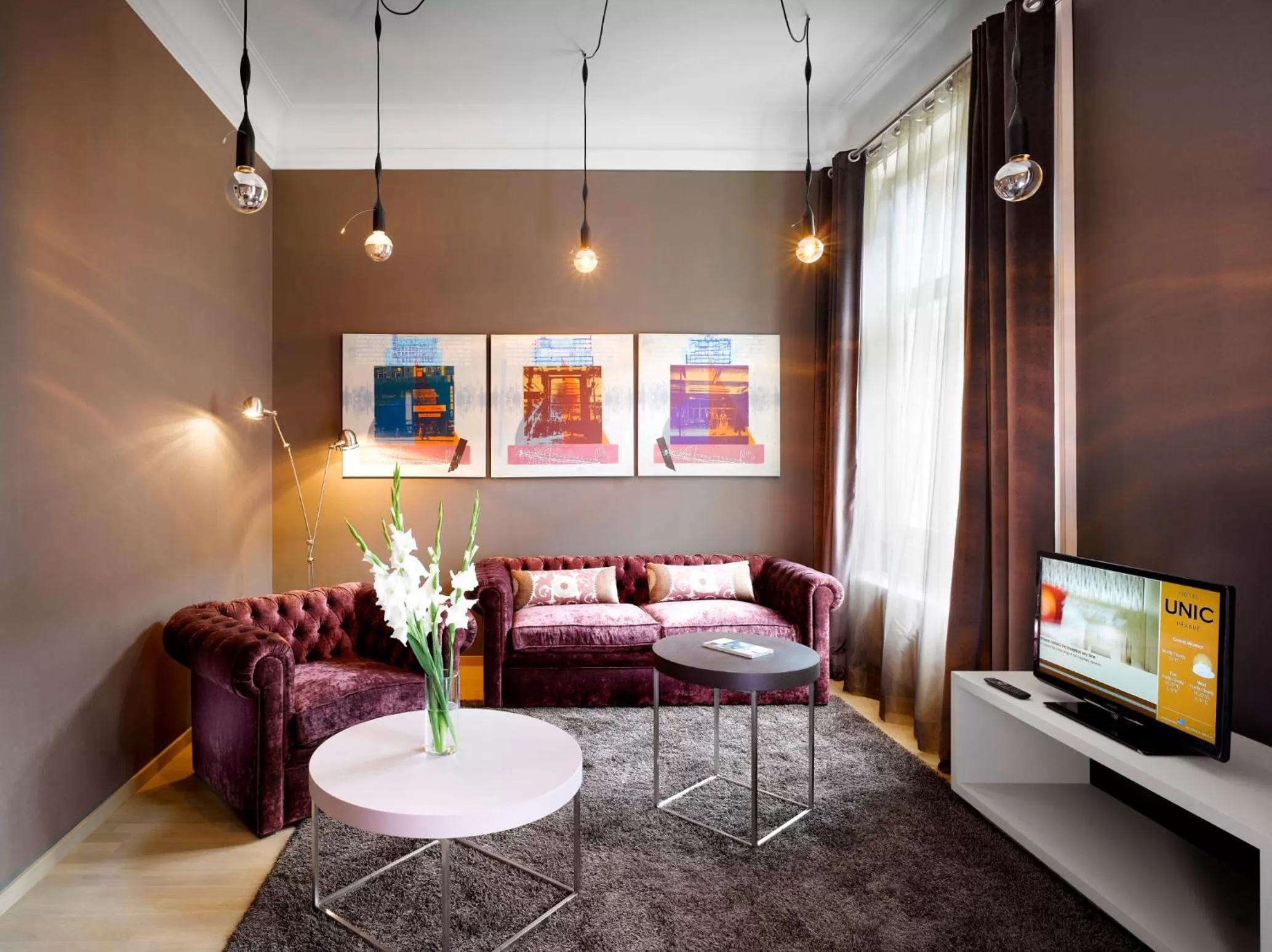 Living room in INNSiDE by Meliá Prague Old Town