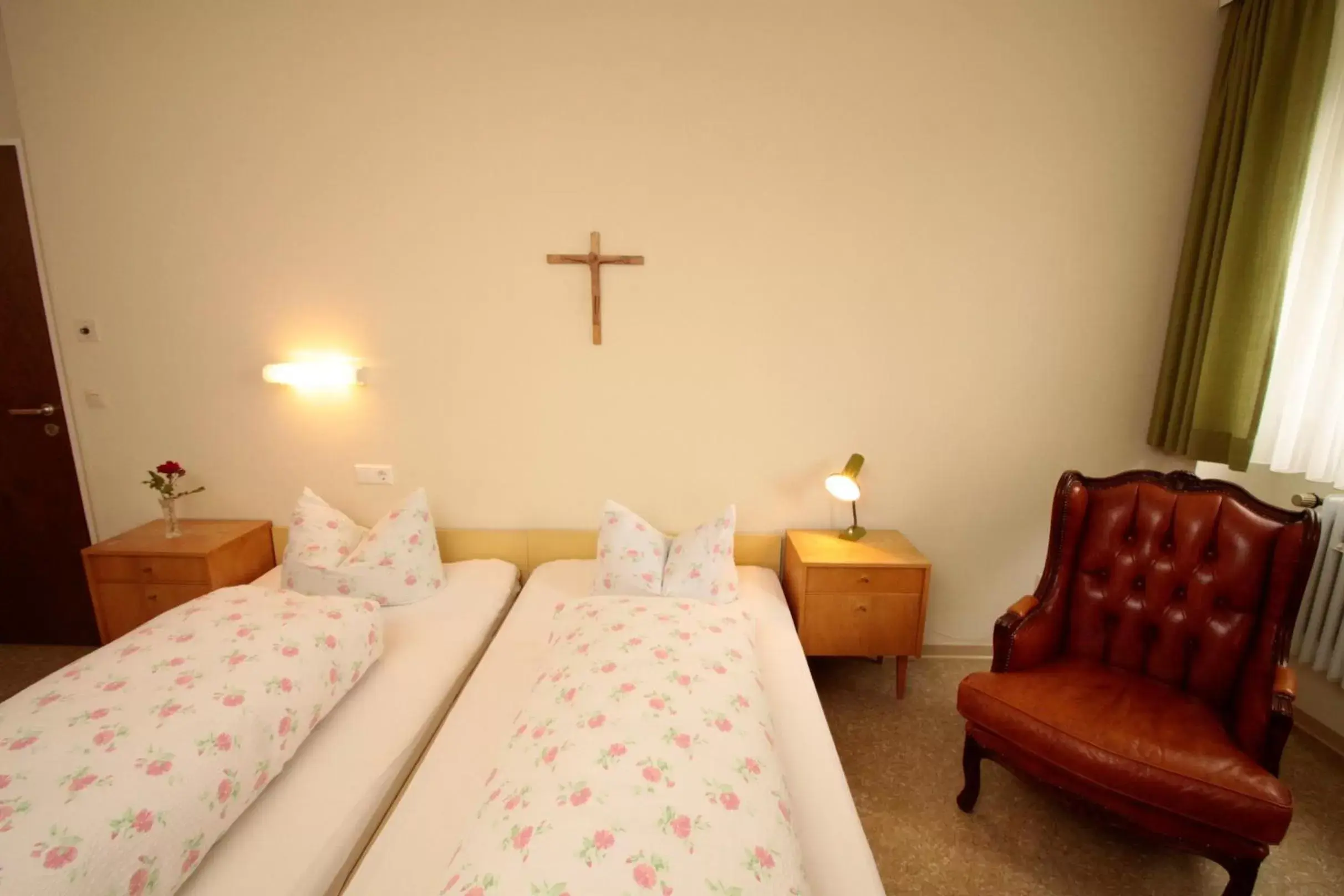 Bedroom, Bed in Kloster Maria Hilf