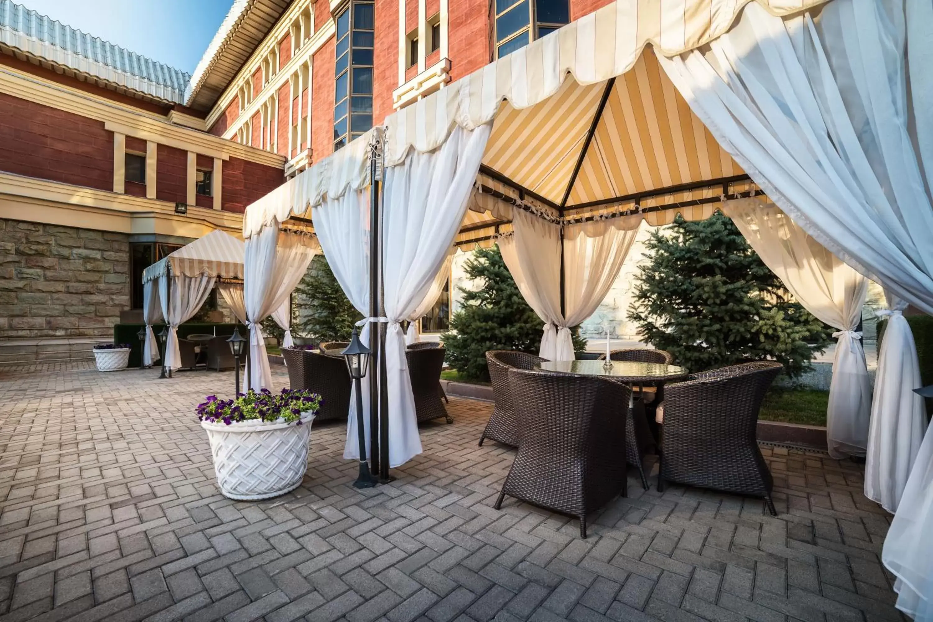 Balcony/Terrace in The Dostyk Hotel