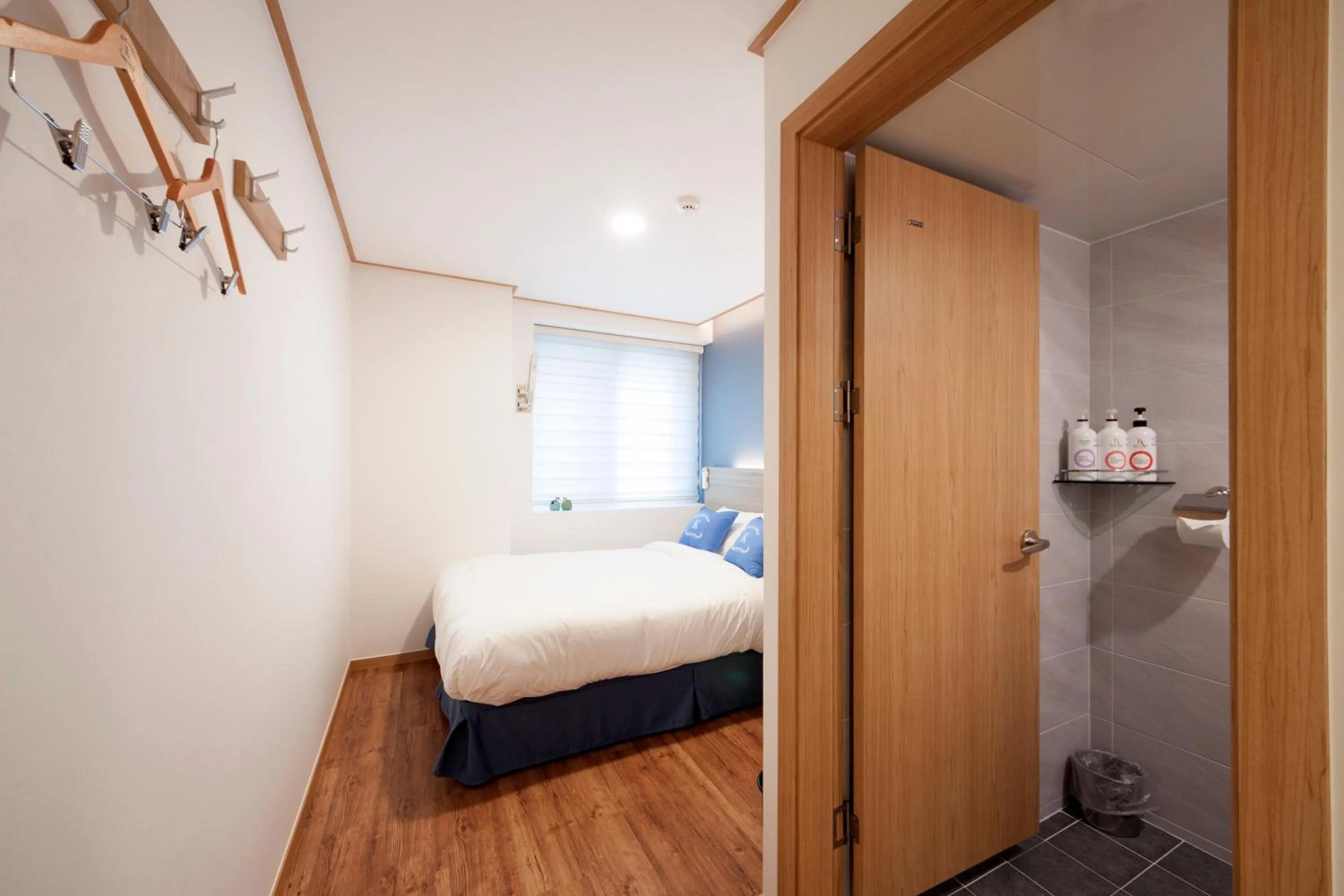 Bed in MAMA Guesthouse Haeundae