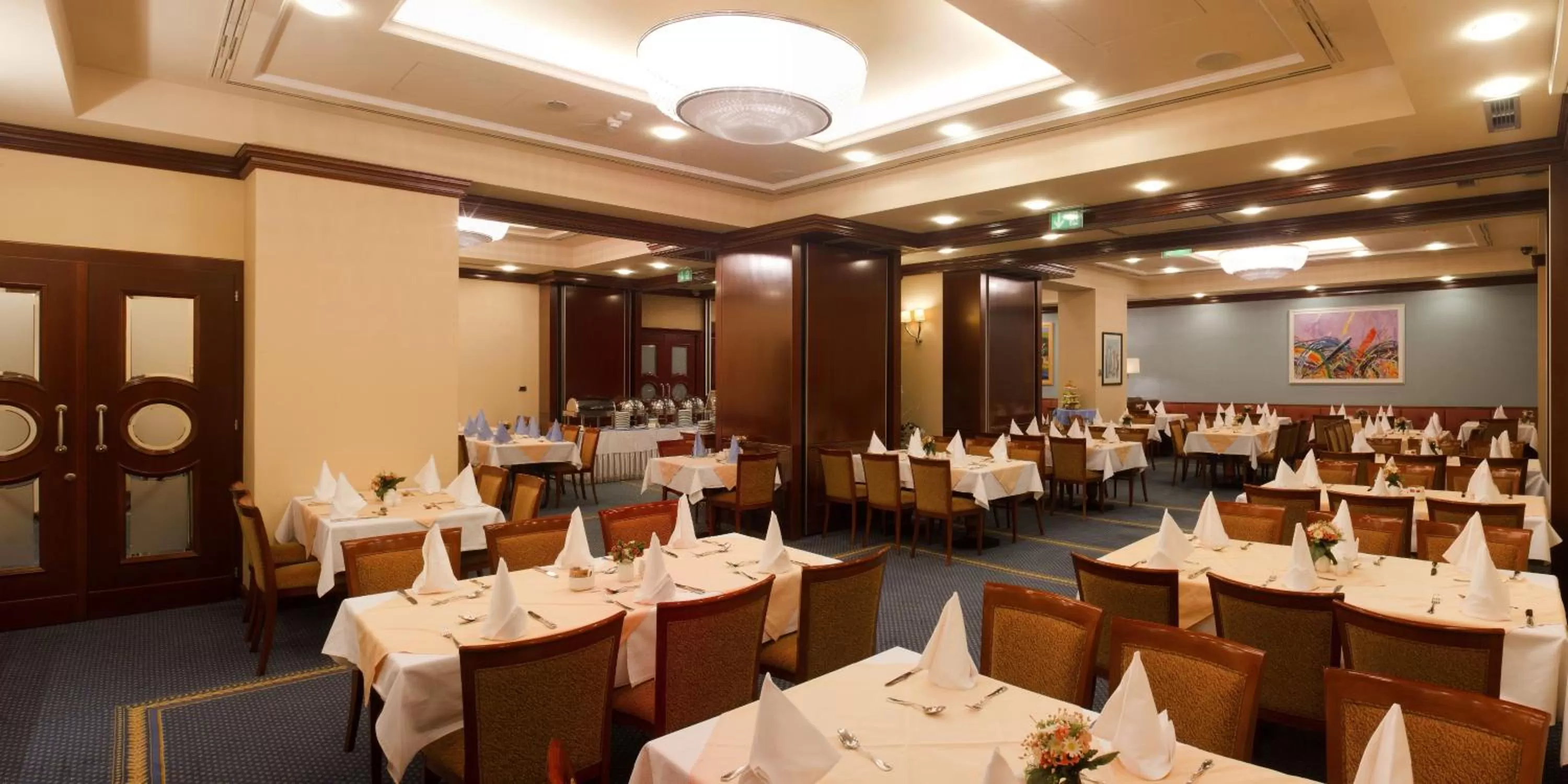 Buffet breakfast in Best Western Premier Hotel Astoria