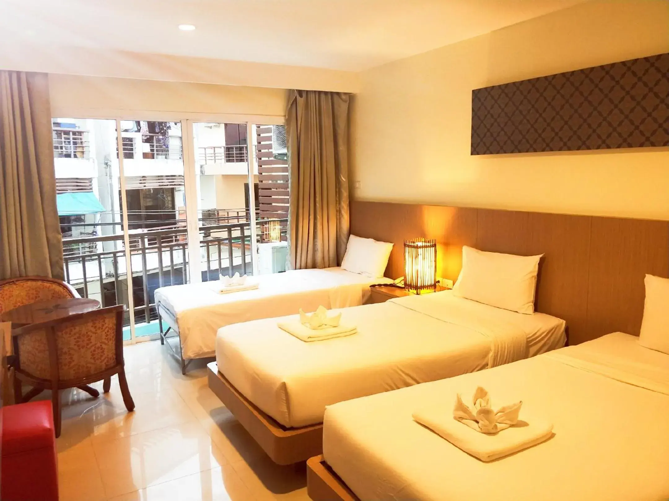 Bed in Pimrada Hotel Bed in Pimrada Hotel