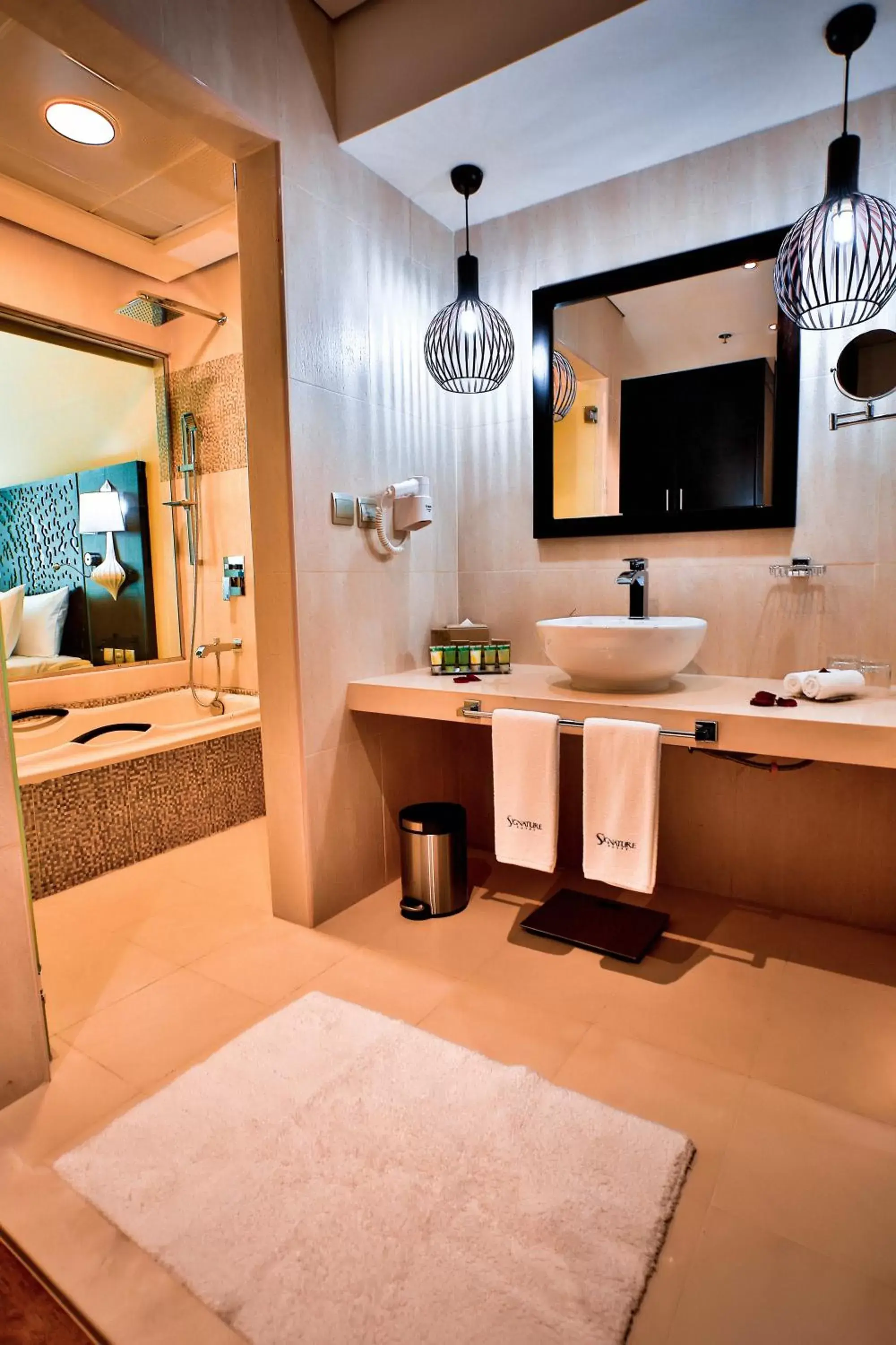 Bathroom in Signature Hotel Al Barsha