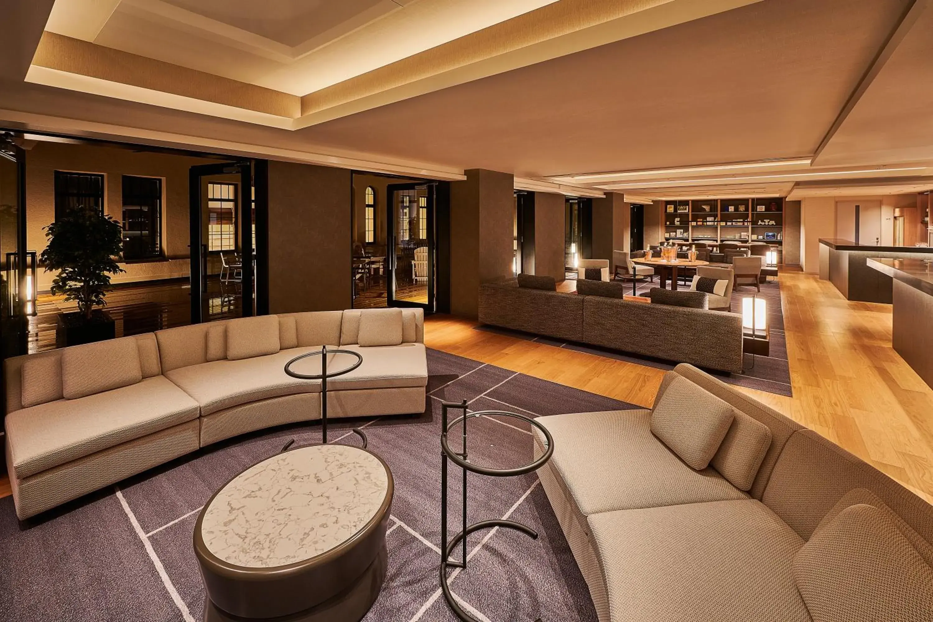 Lounge or bar, Lounge/Bar in The Gate Hotel Kyoto Takasegawa by Hulic