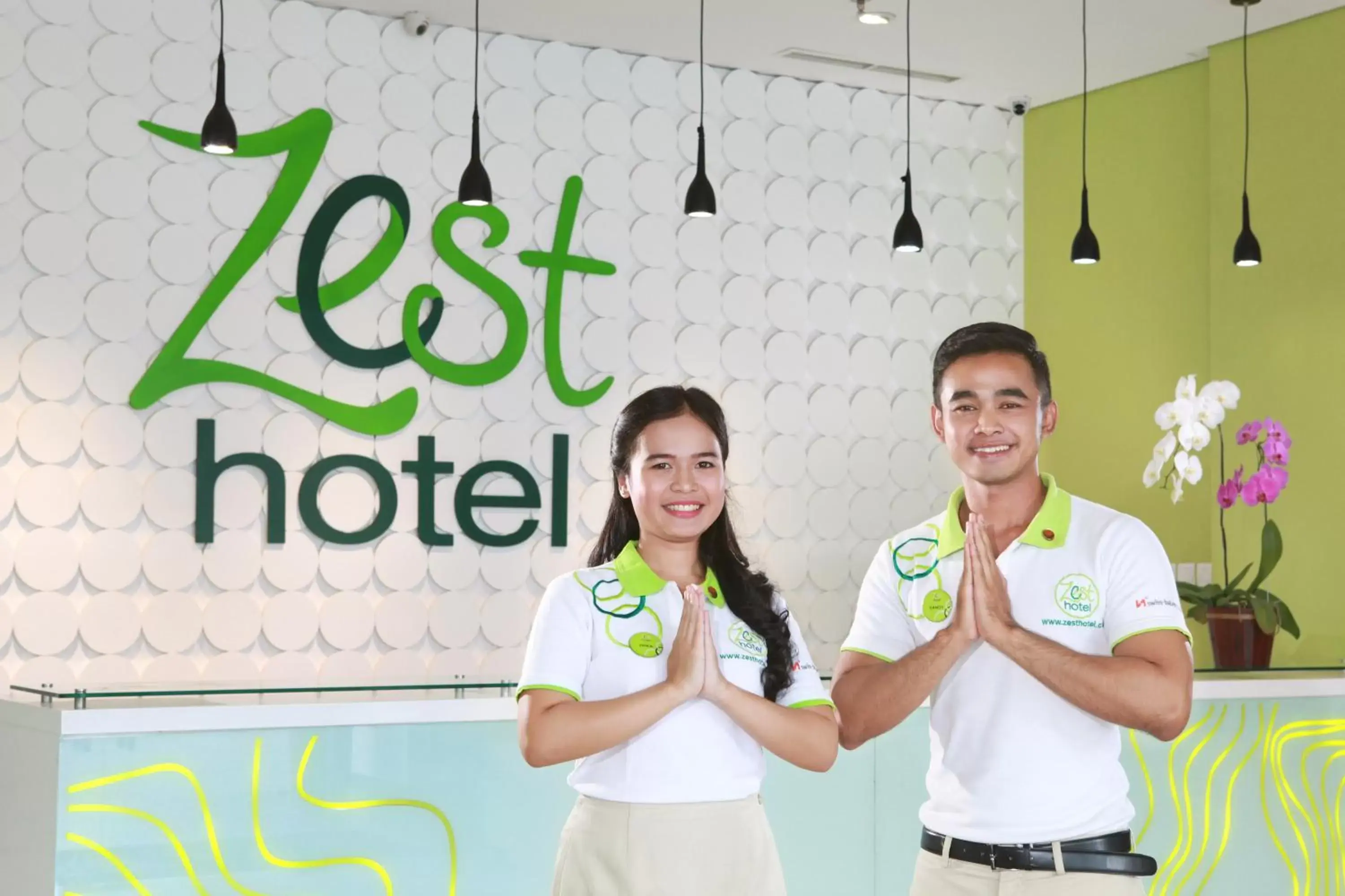 Staff in Zest Hotel Sukajadi Bandung