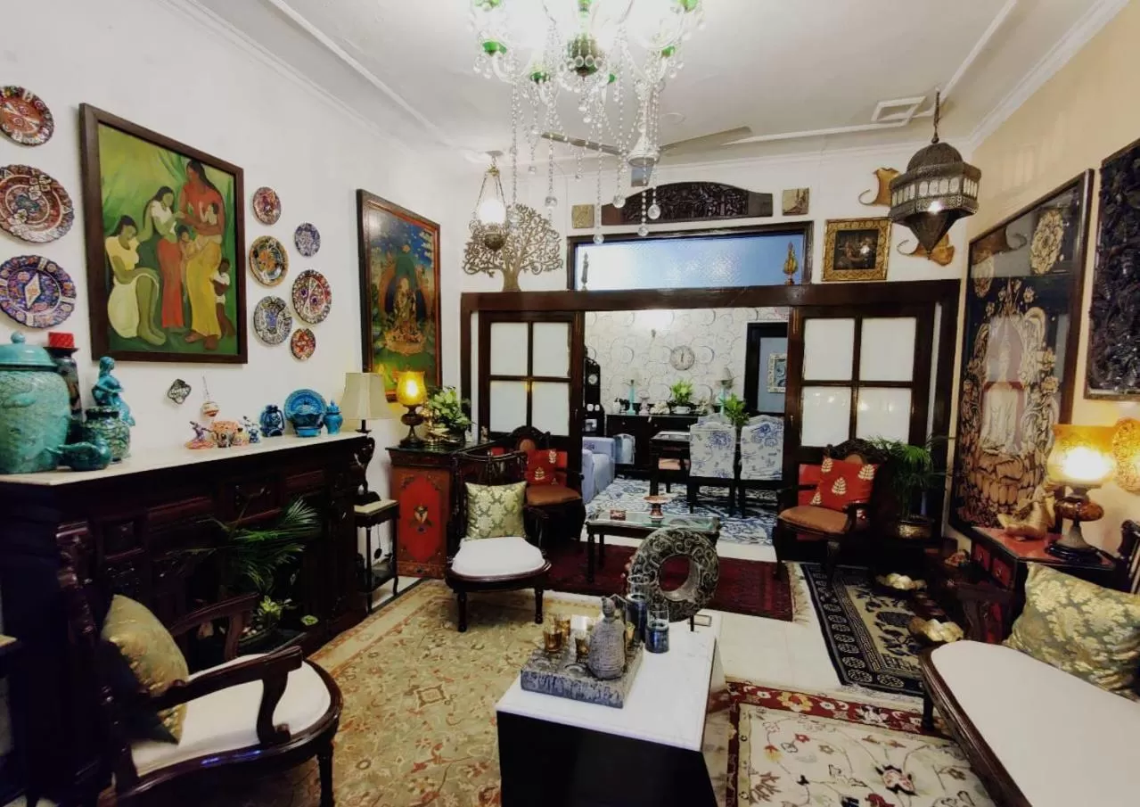 Living room in On The House - Bed and Breakfast