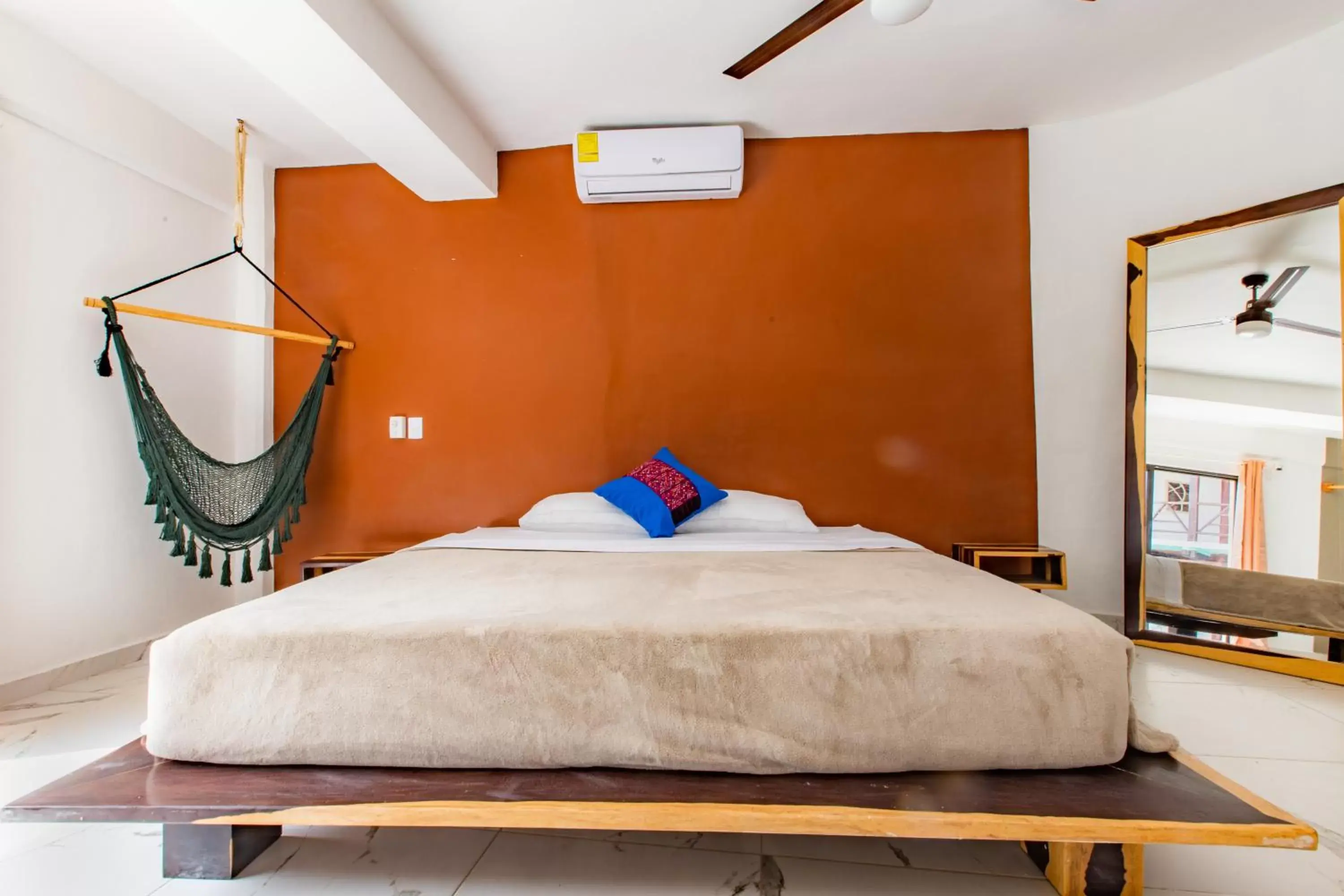 Bed in Howlita Tulum - Adult Only