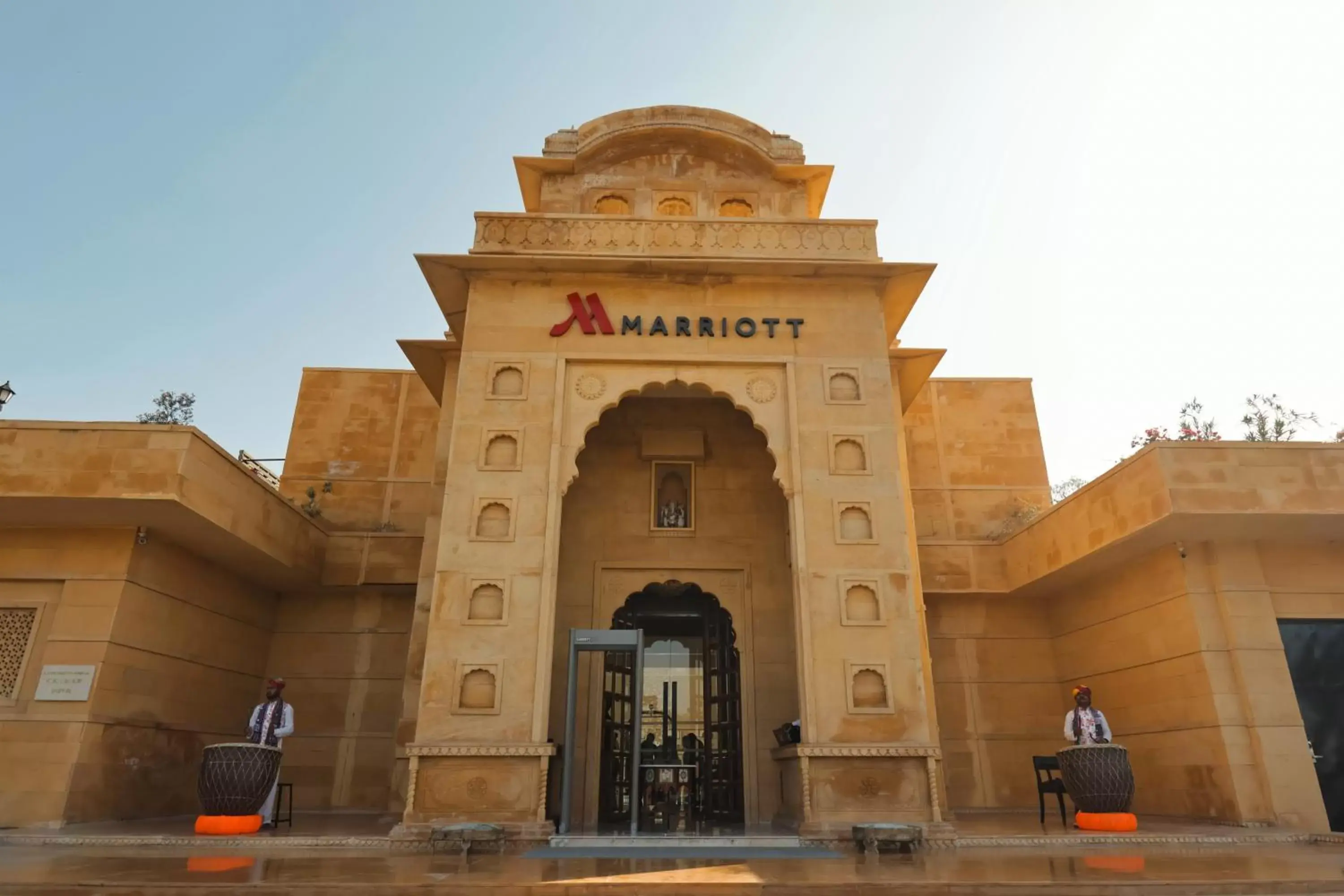 Facade/entrance, Property Building in Jaisalmer Marriott Resort & Spa