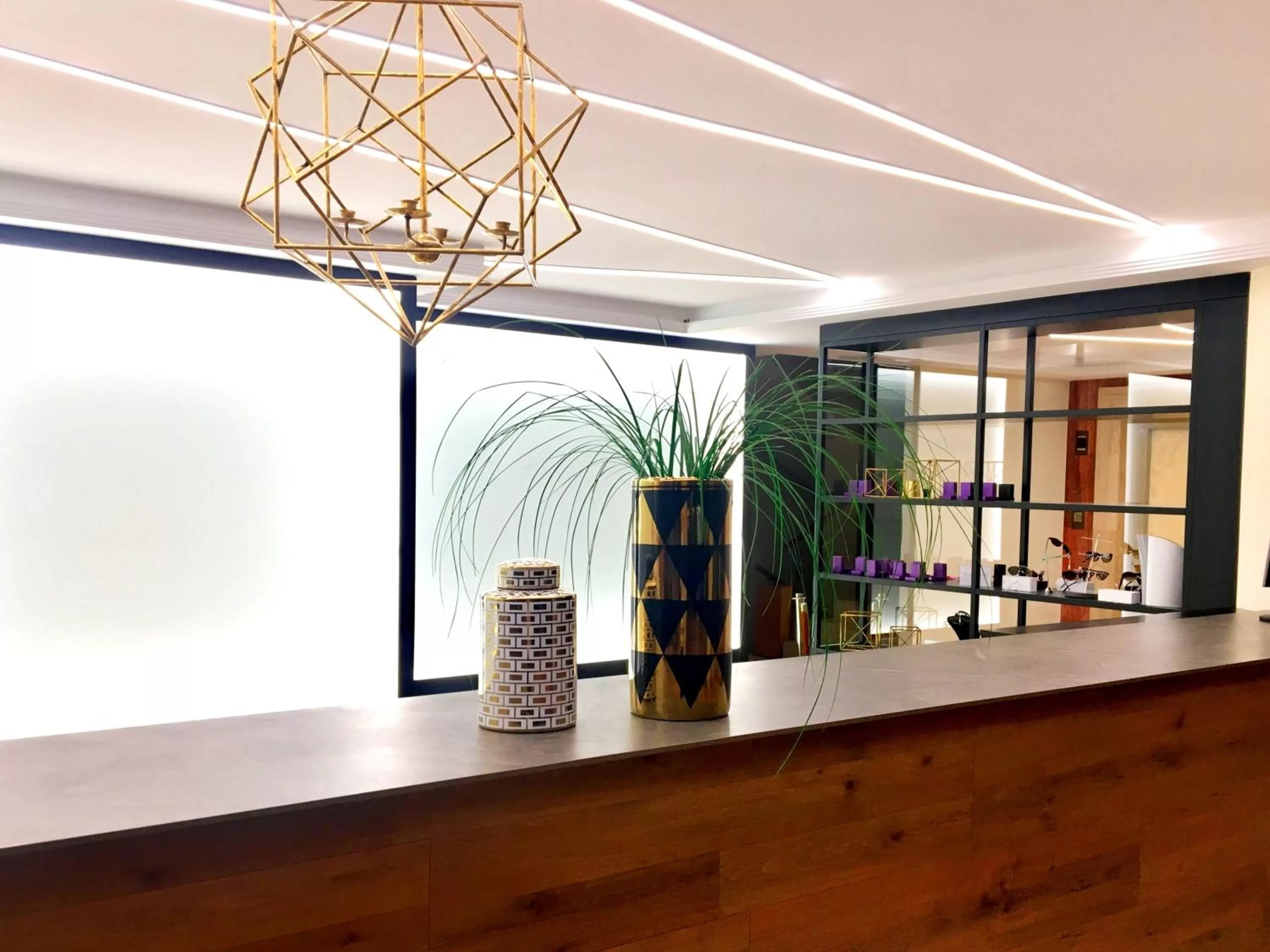 Lobby or reception in Oca Puerta del Camino Hotel