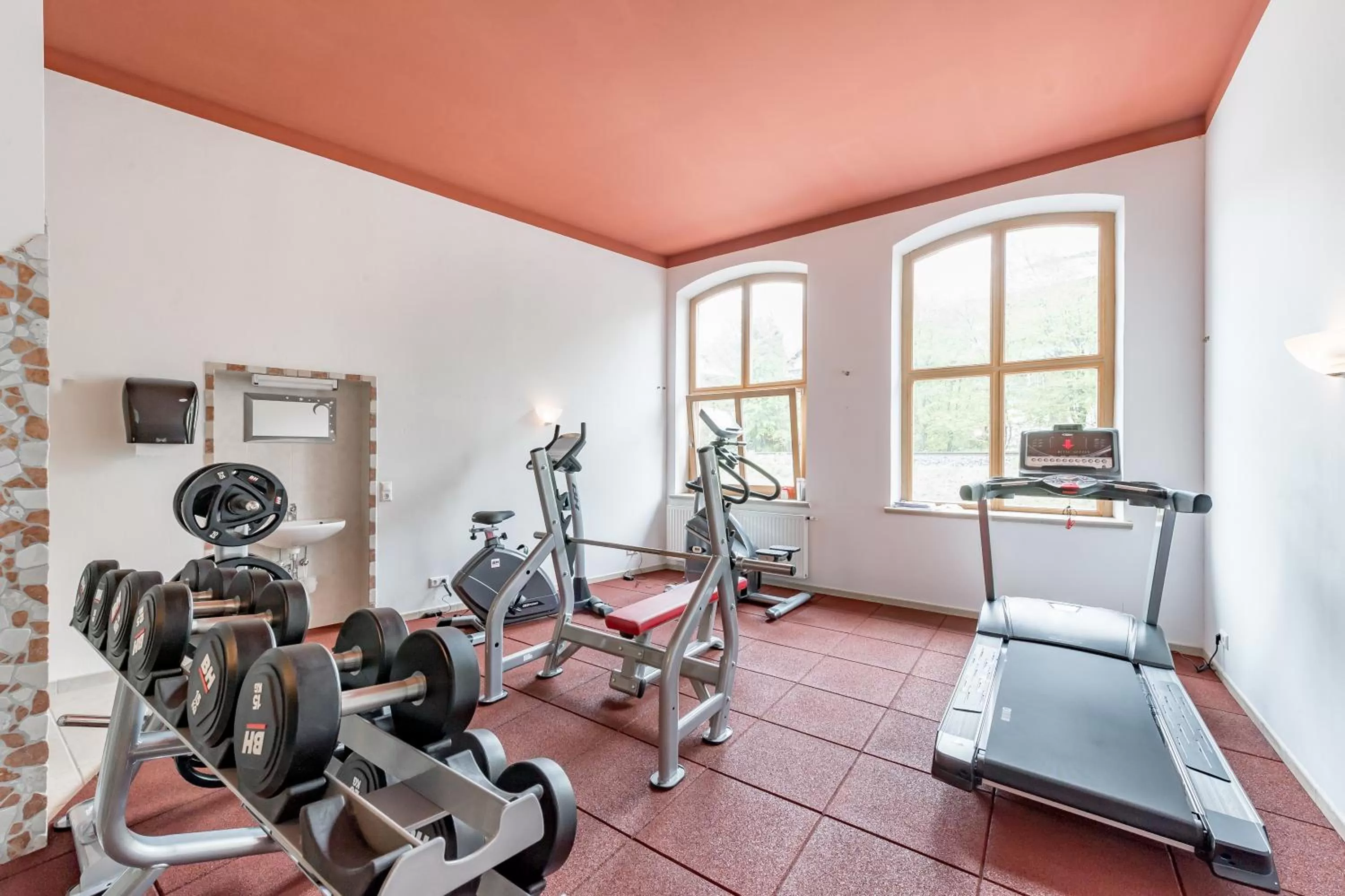 Fitness centre/facilities in Hotel Zum Gourmet