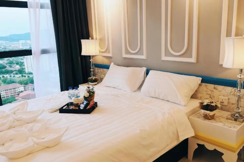 Bedroom, Bed in Arte Mont Kiara Hotel Suite