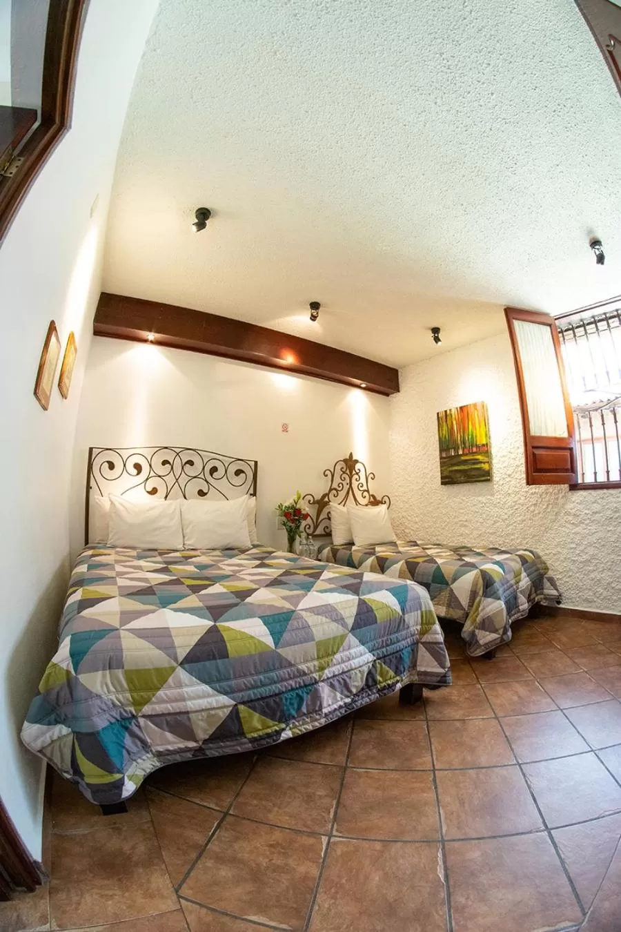 Bed in Hotel Mesón de los Remedios