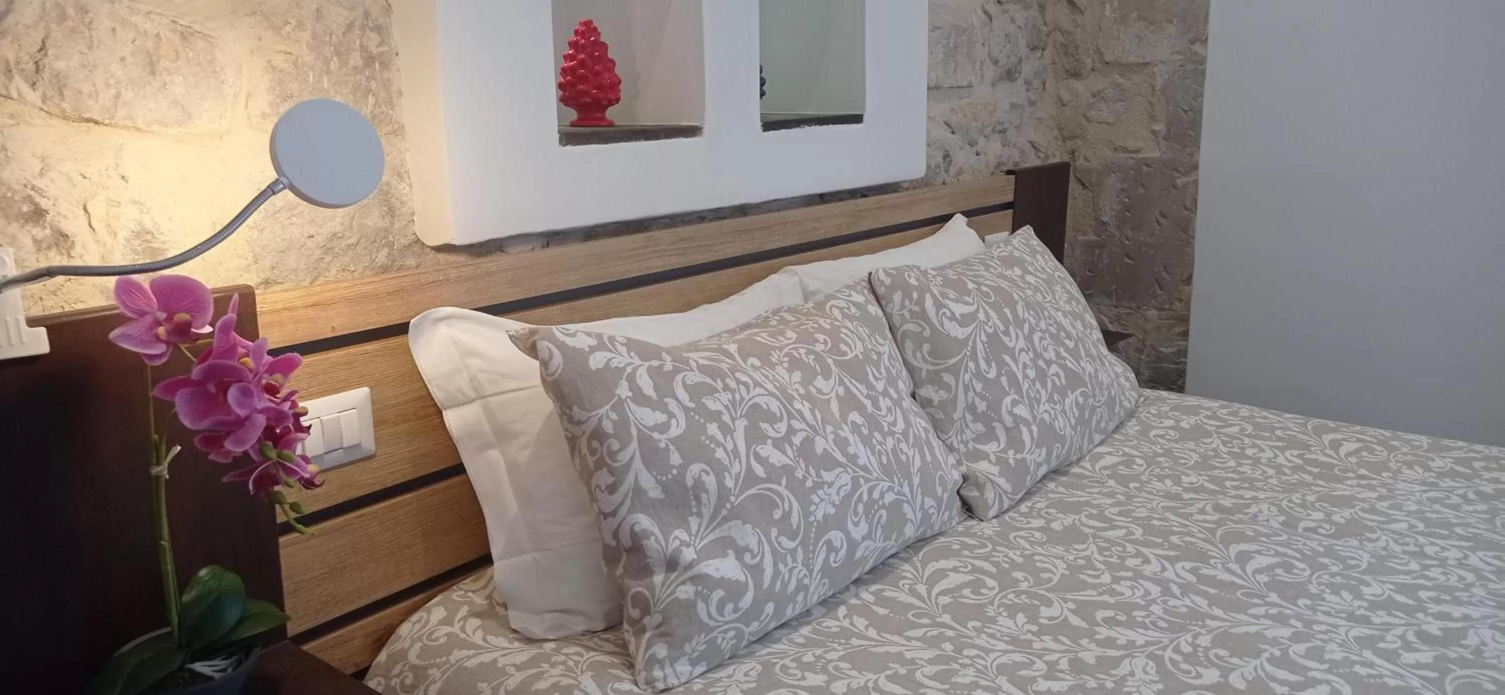 Bed in B&B Cuore Barocco