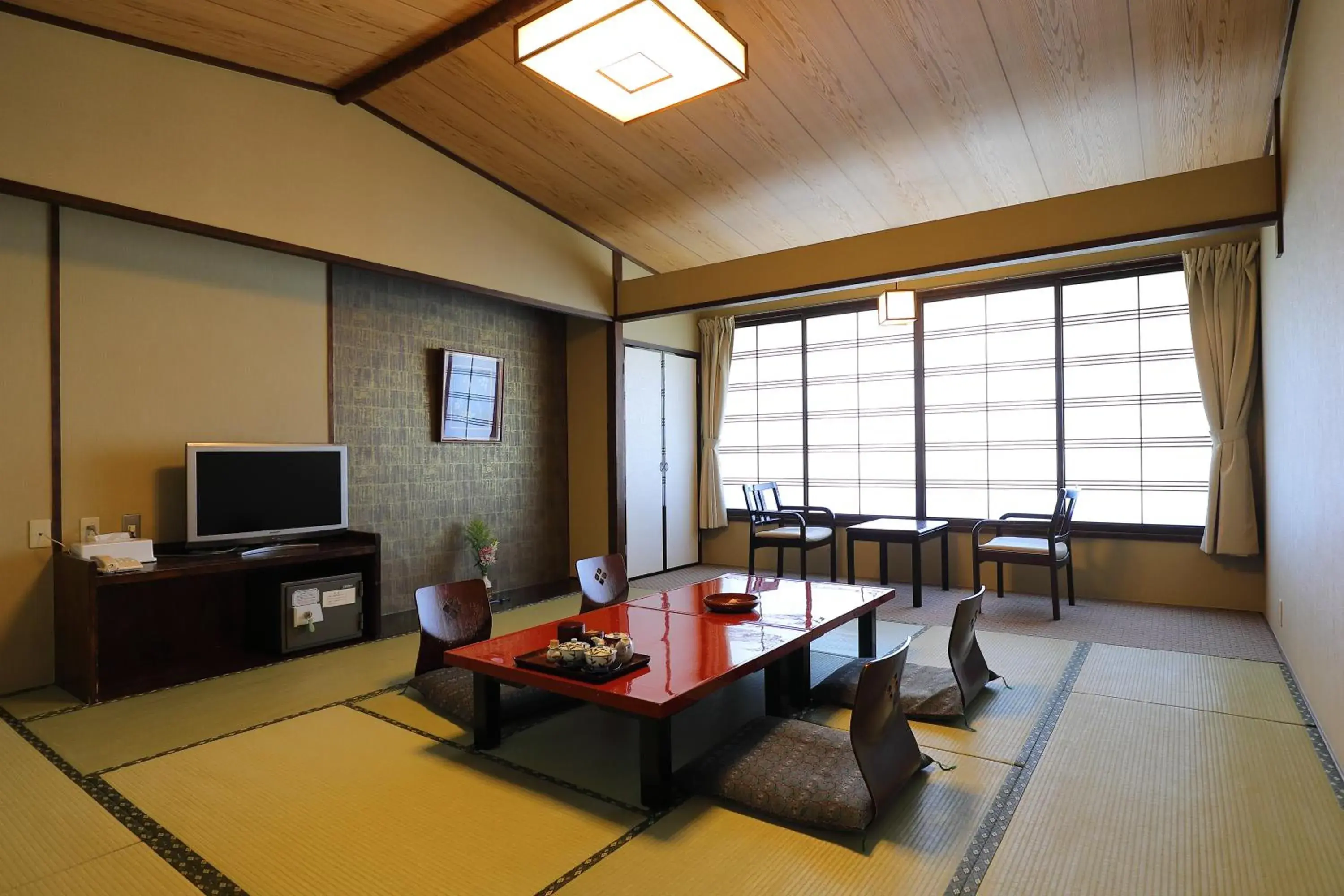 Seating Area in Ryokan Arima Gyoen