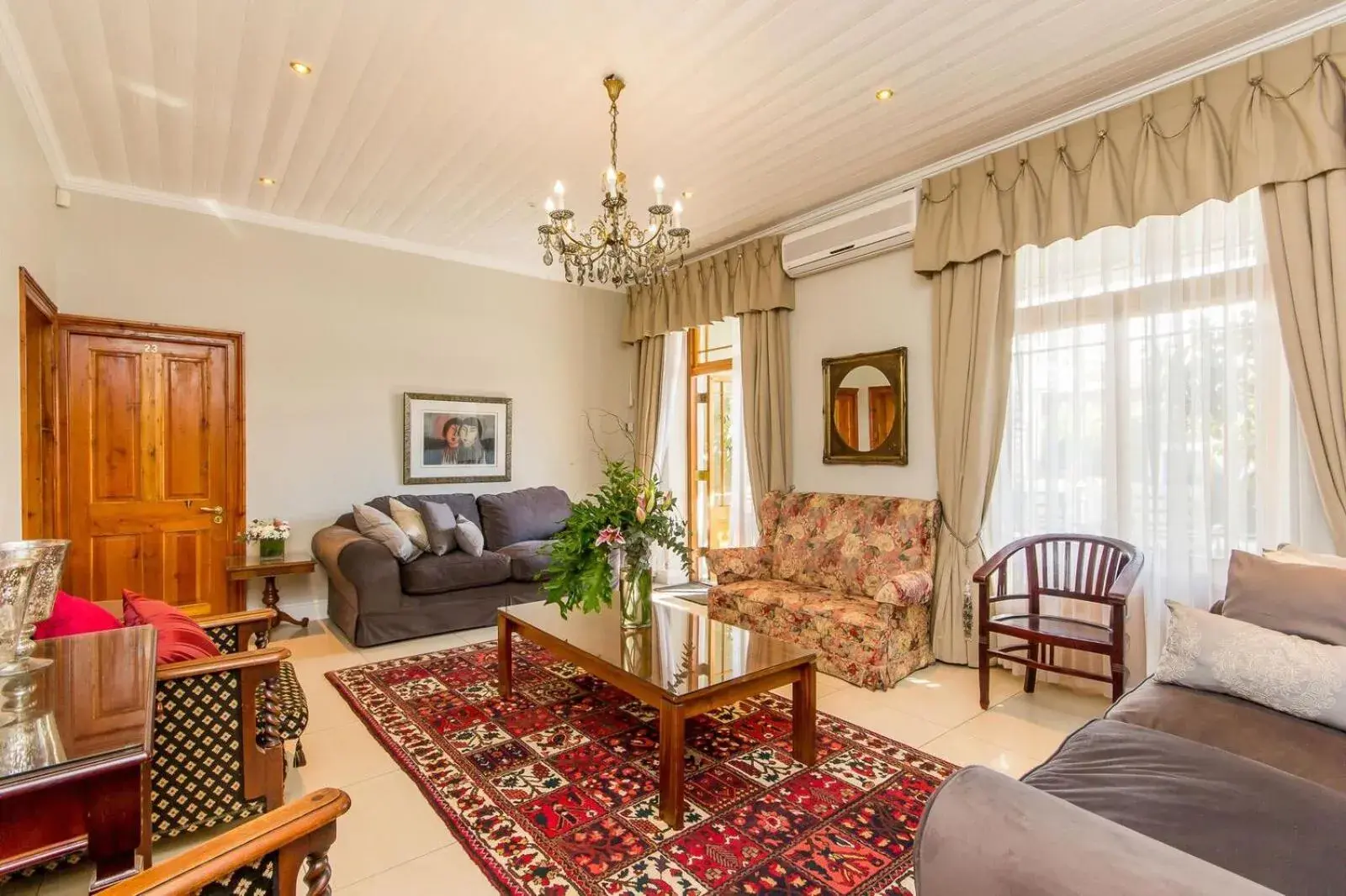 Living room, Seating Area in Lemoenkloof Guesthouse