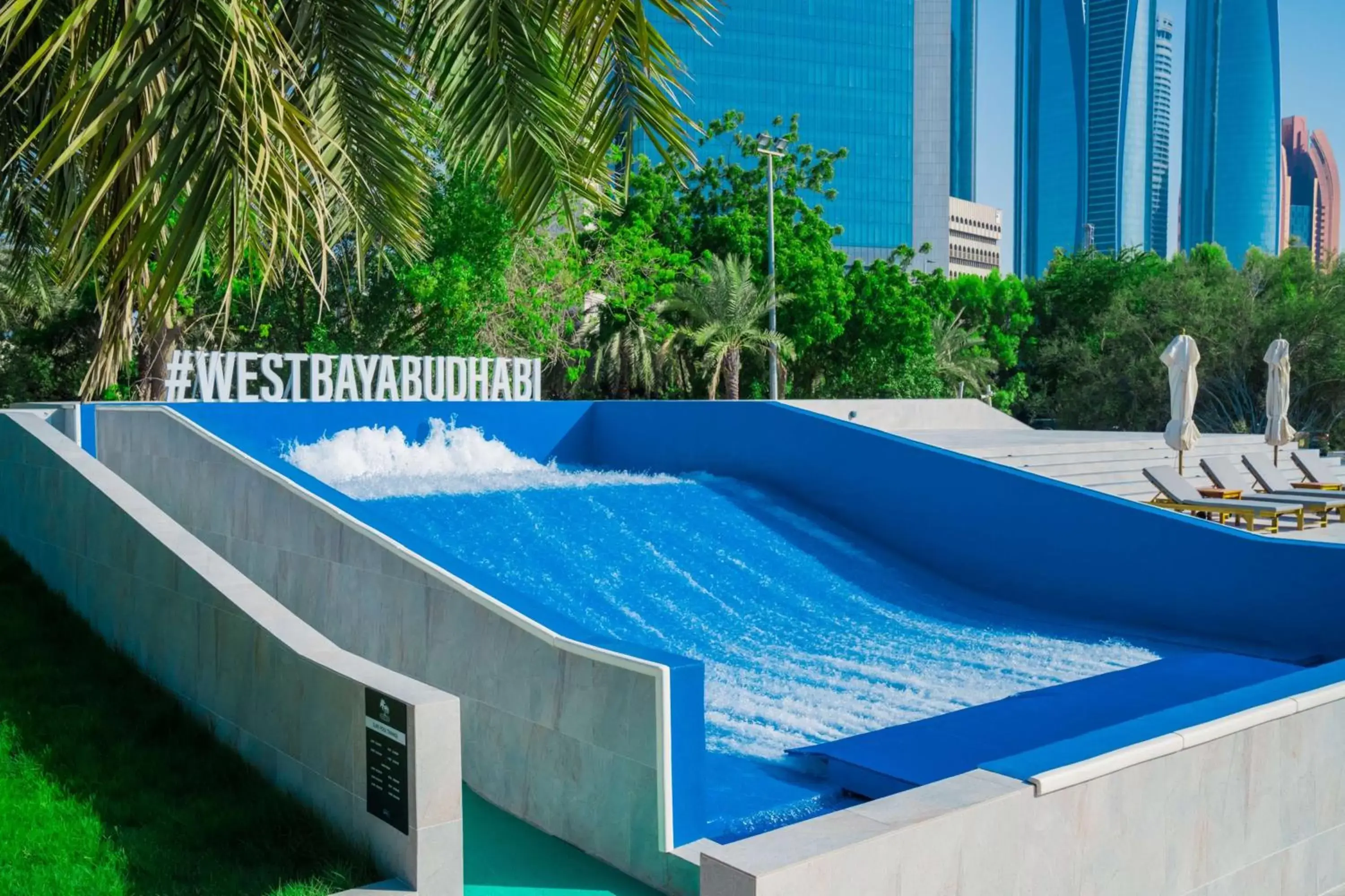 Pool view, Swimming Pool in Radisson Blu Hotel & Resort, Abu Dhabi Corniche