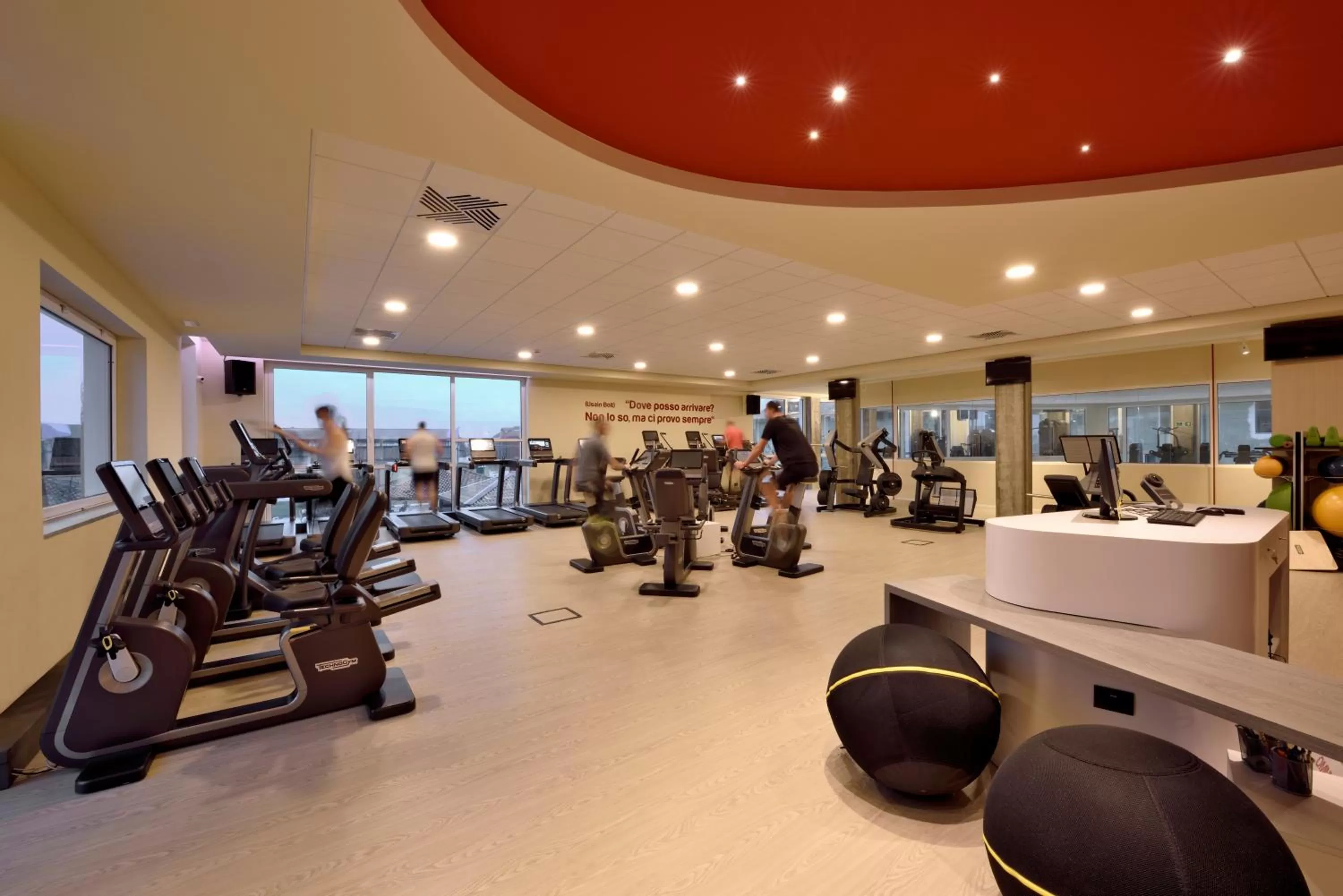 Fitness centre/facilities in Hotel Villa Glicini