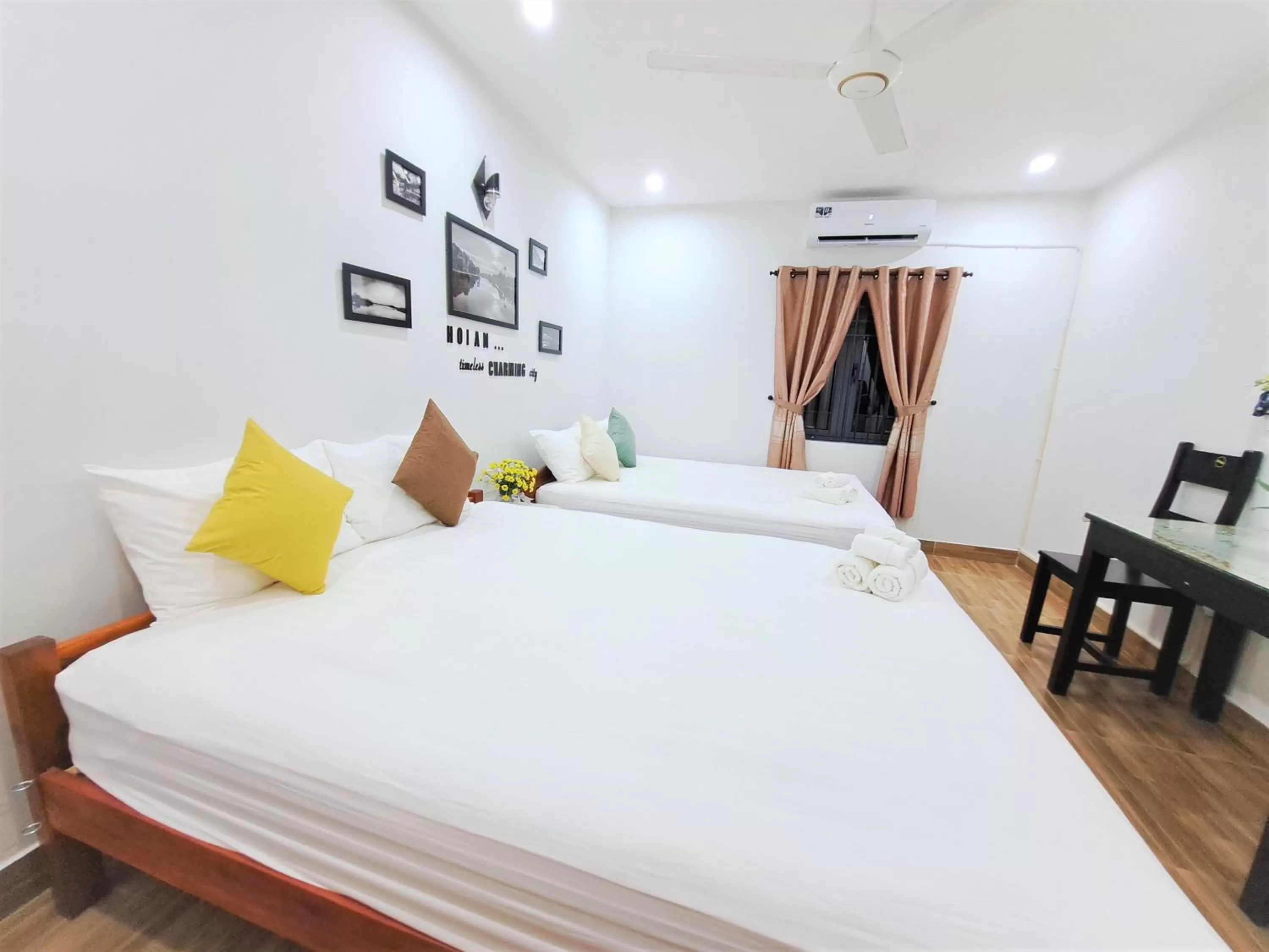 Bed in GREEN TOWN hotel HỘI AN