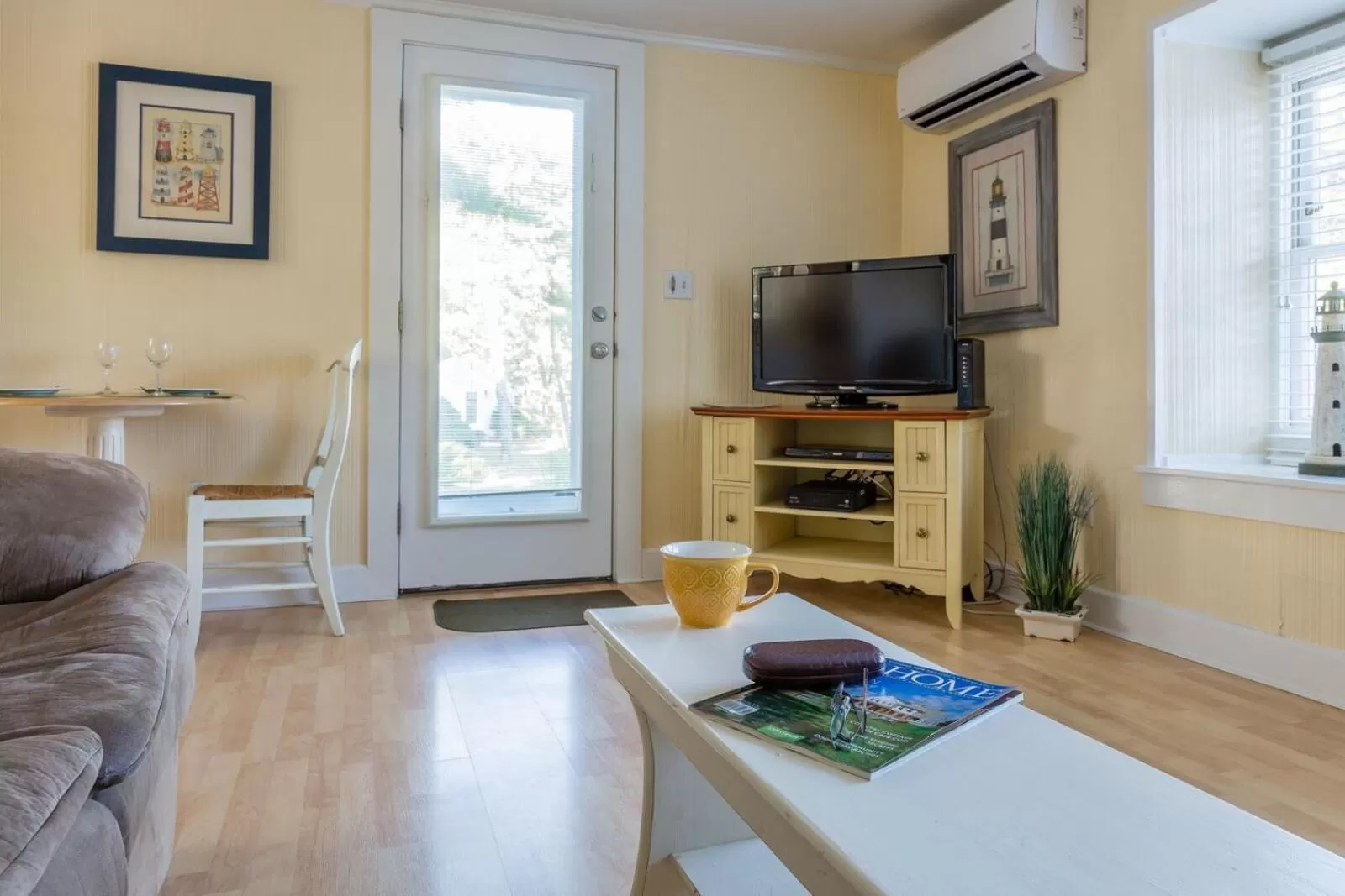 Living room in The Club at New Seabury