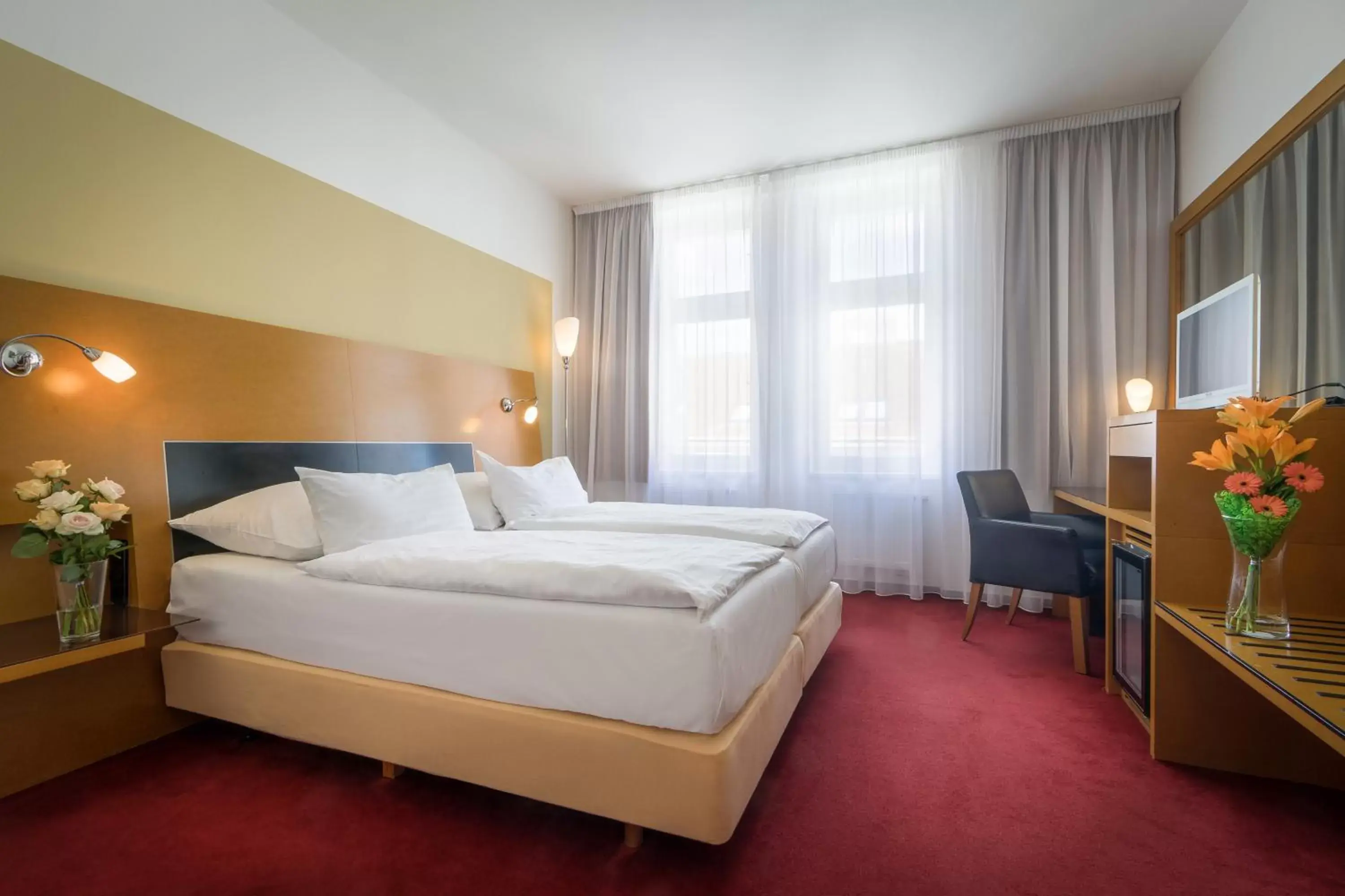 Bedroom, Bed in Theatrino Hotel