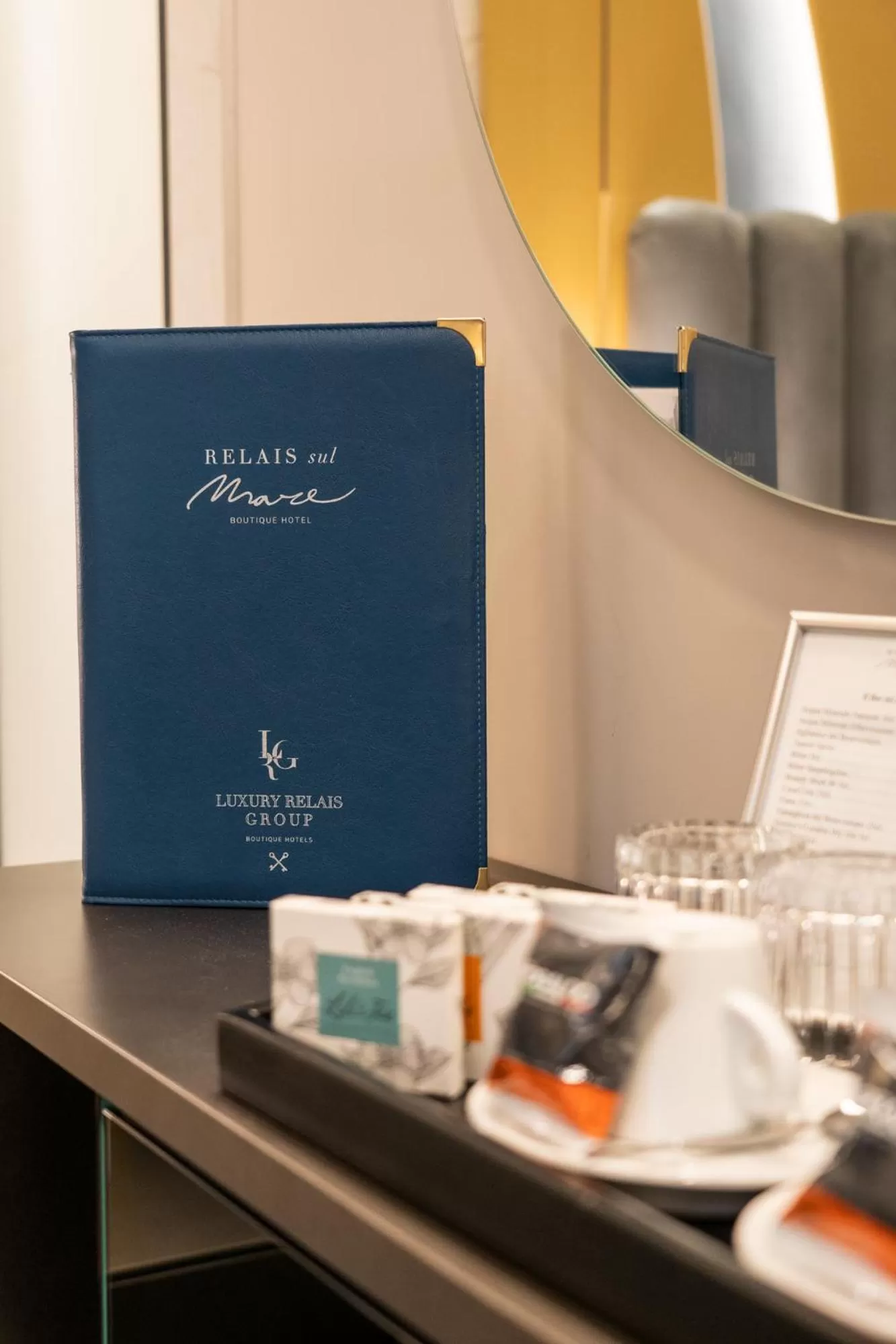 Decorative detail in Relais sul Mare Boutique Hotel