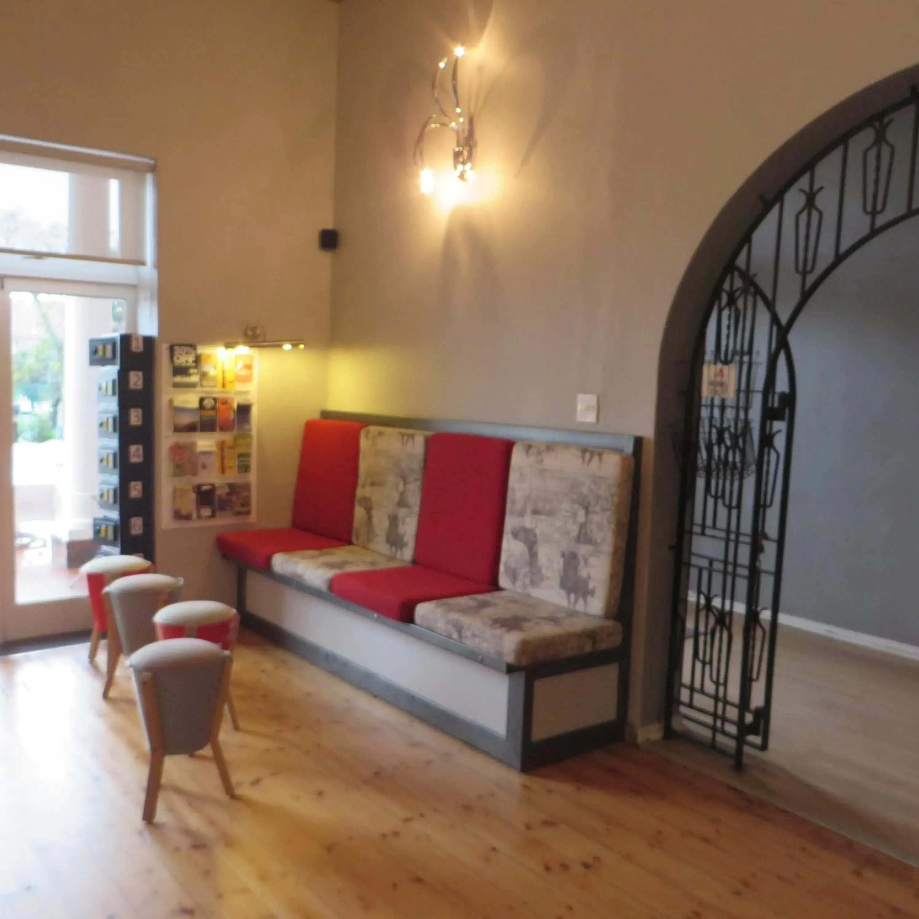 Lobby or reception, Seating Area in Ashanti Lodge Backpackers