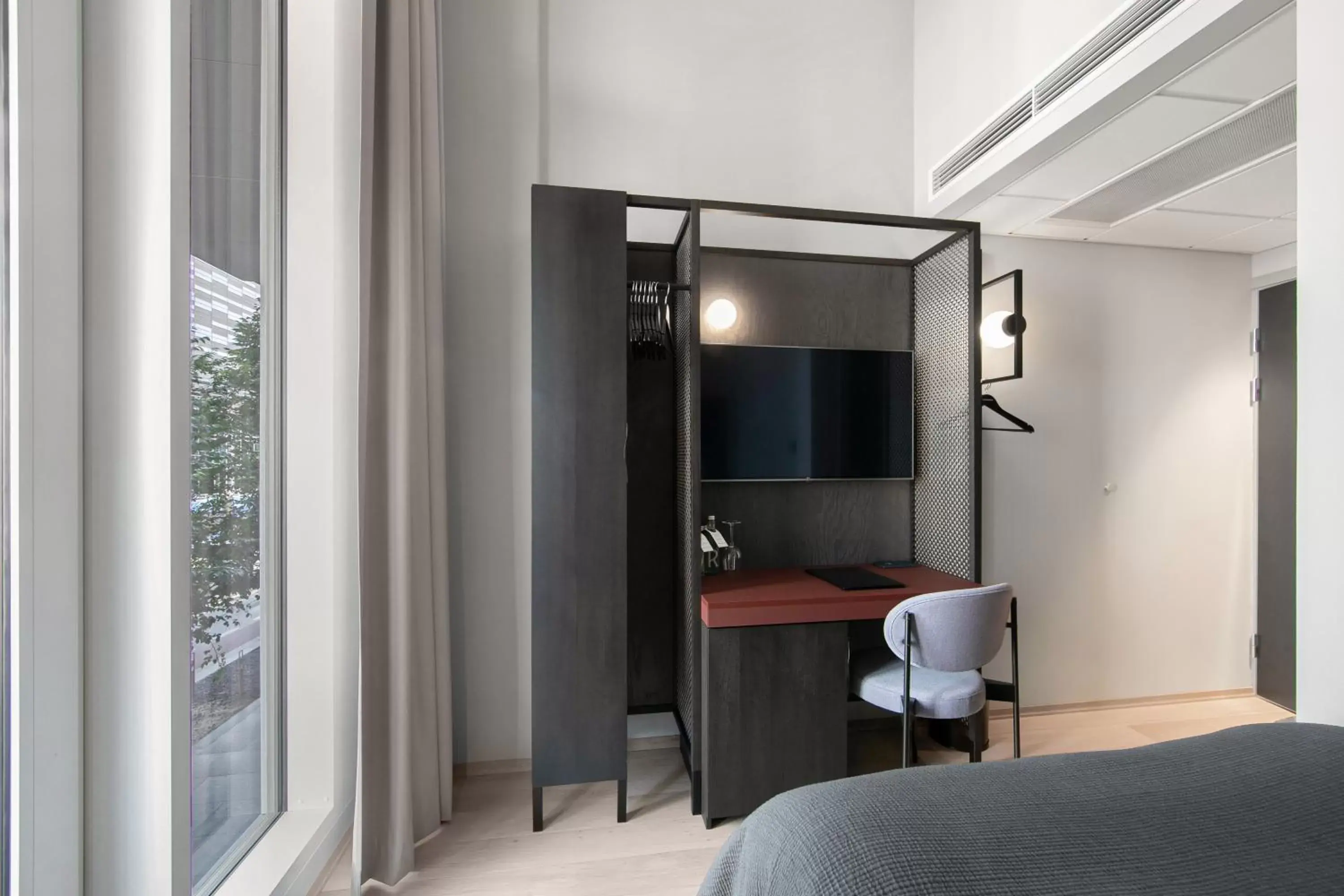 Seating area, Bed in Clarion Hotel Oslo Seating area, Bed in Clarion Hotel Oslo