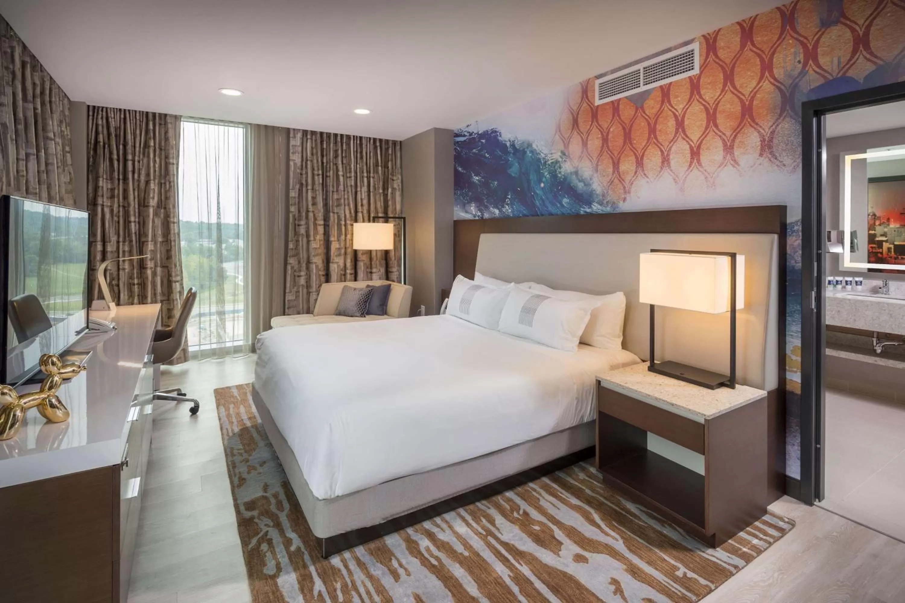 Photo of the whole room, Bed in The Summit Hotel