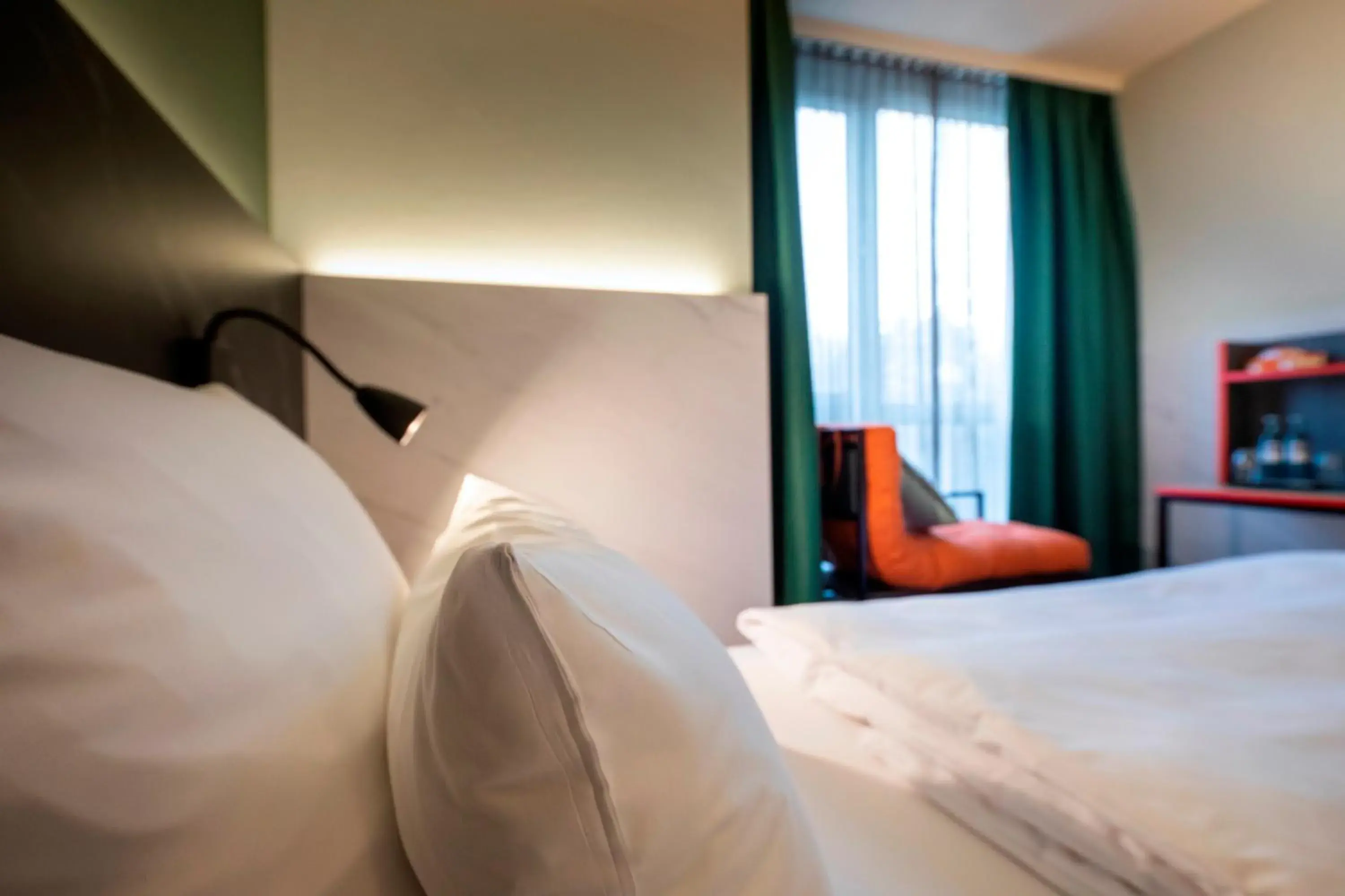 Bed in ACHAT Hotel Stuttgart Airport Messe