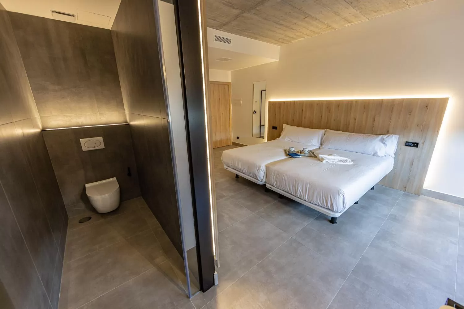 Bed in Hospedium Hotel Devalar Do Mar