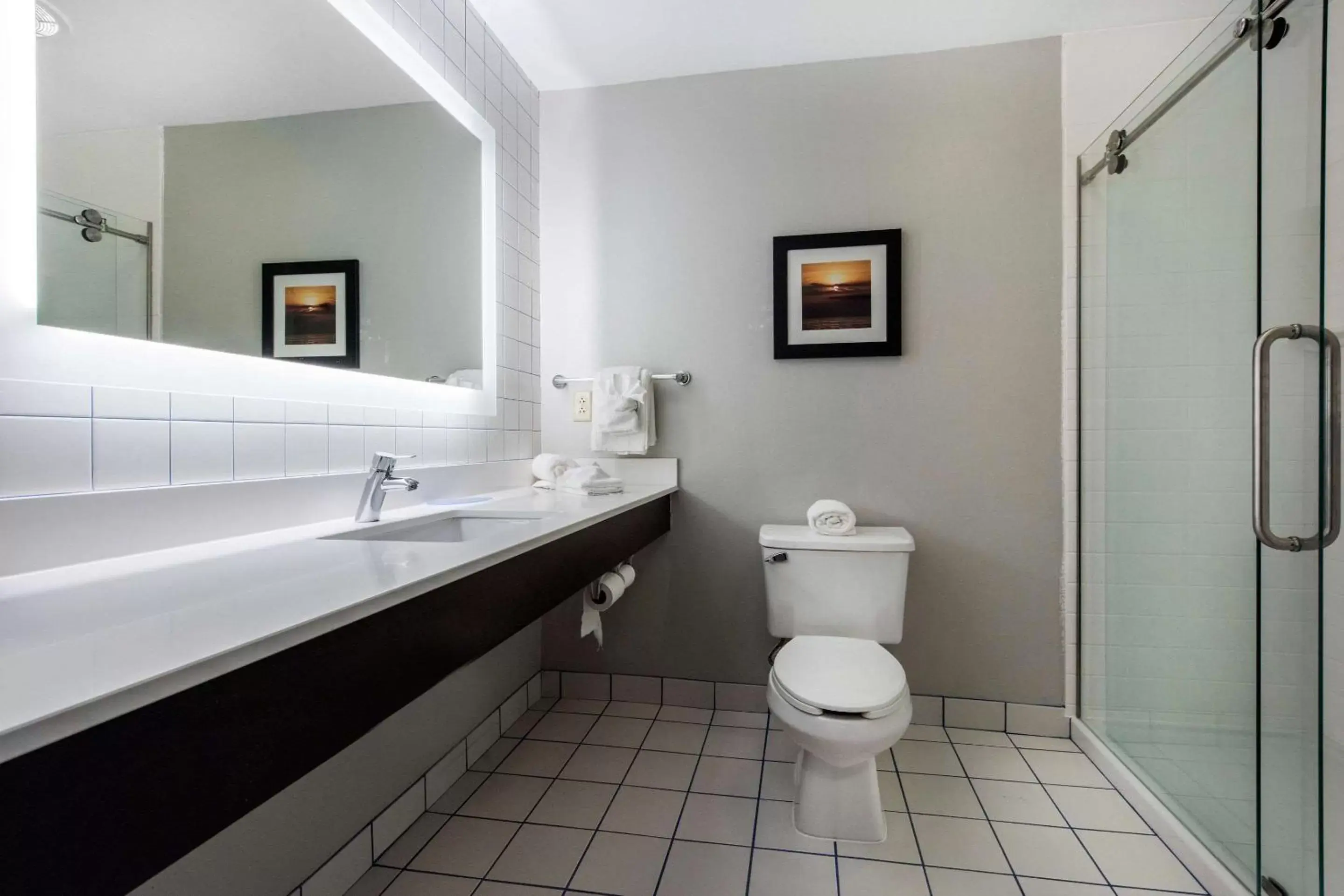 Bathroom in Erie Inn & Suites Solstice