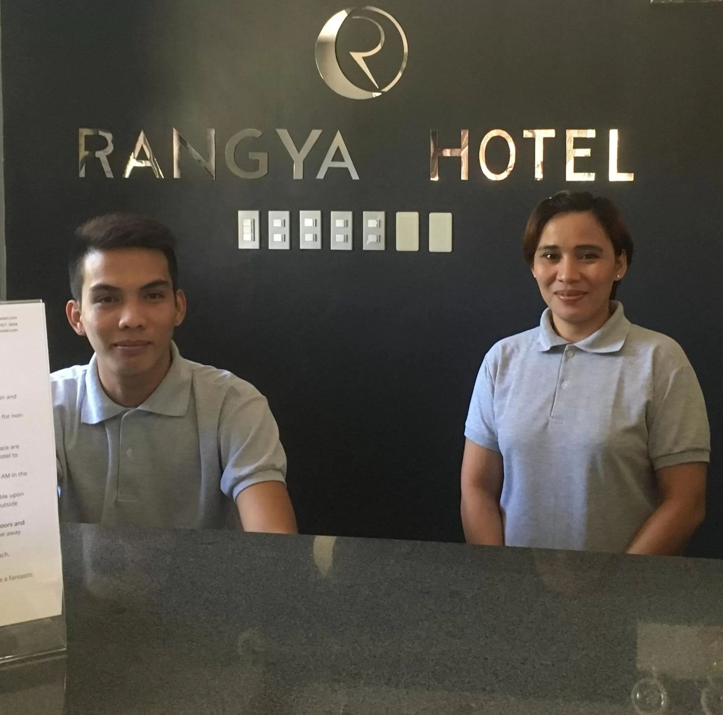 Staff in Rangya Hotel