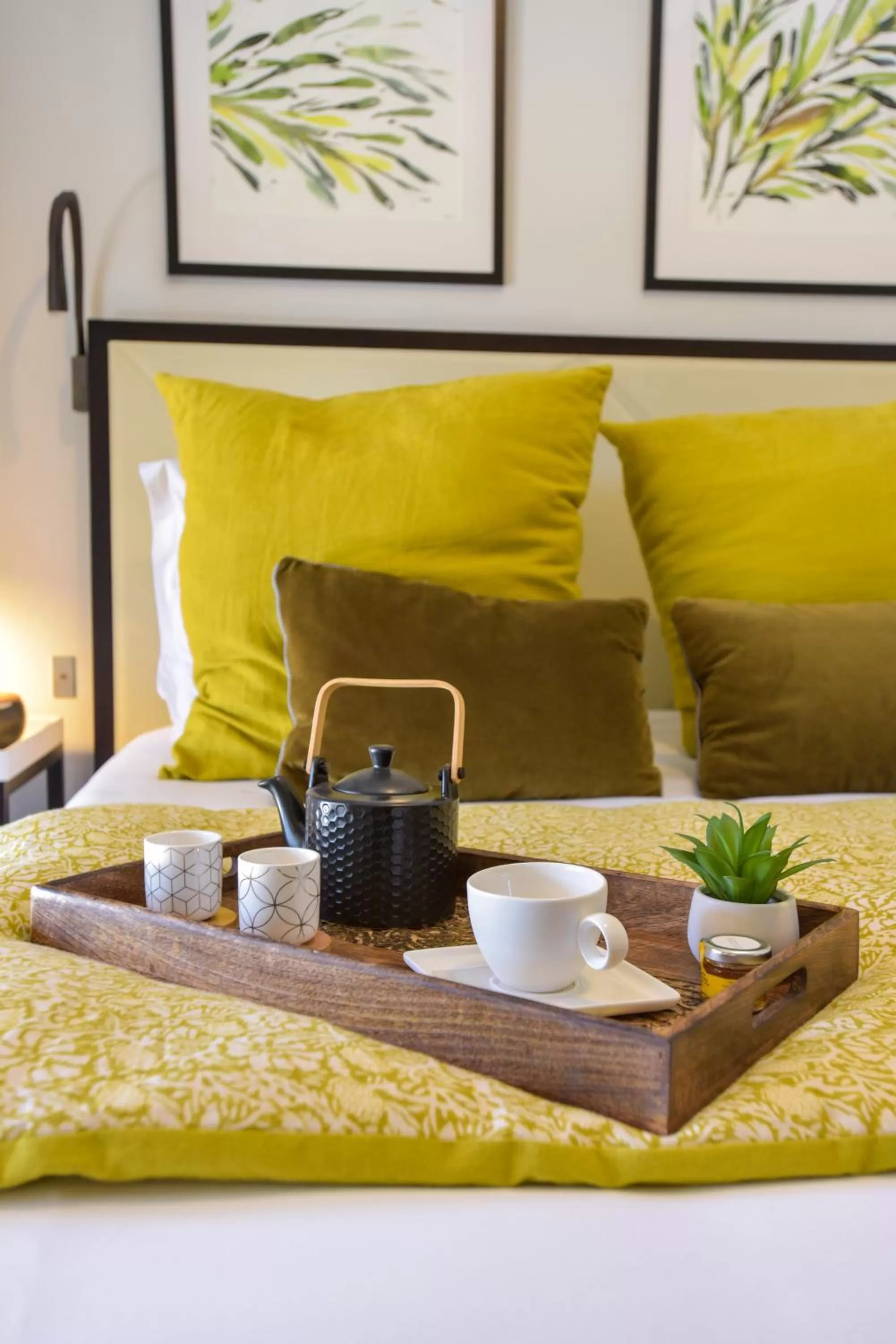 Bed in Domaine la Pierre Blanche