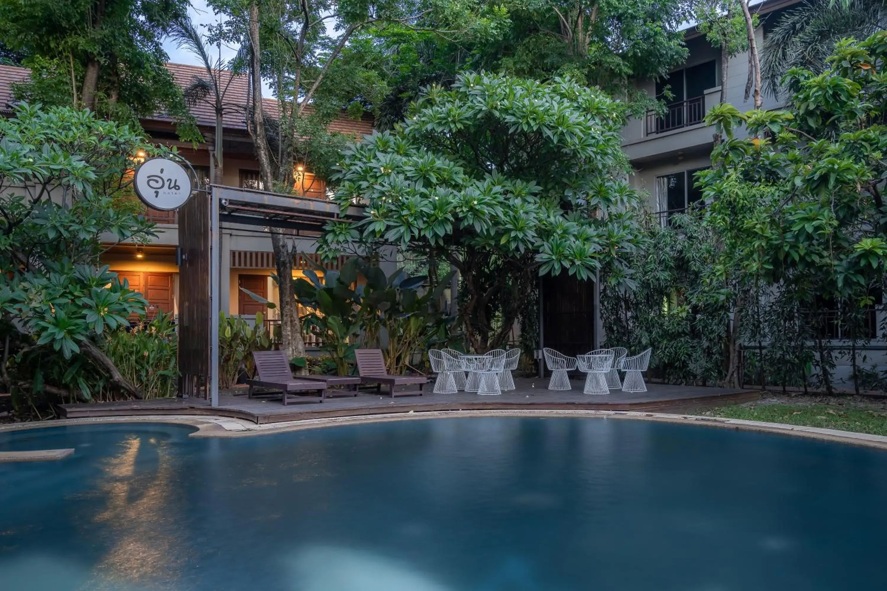 Property building, Swimming Pool in Oun Hotel Bangkok